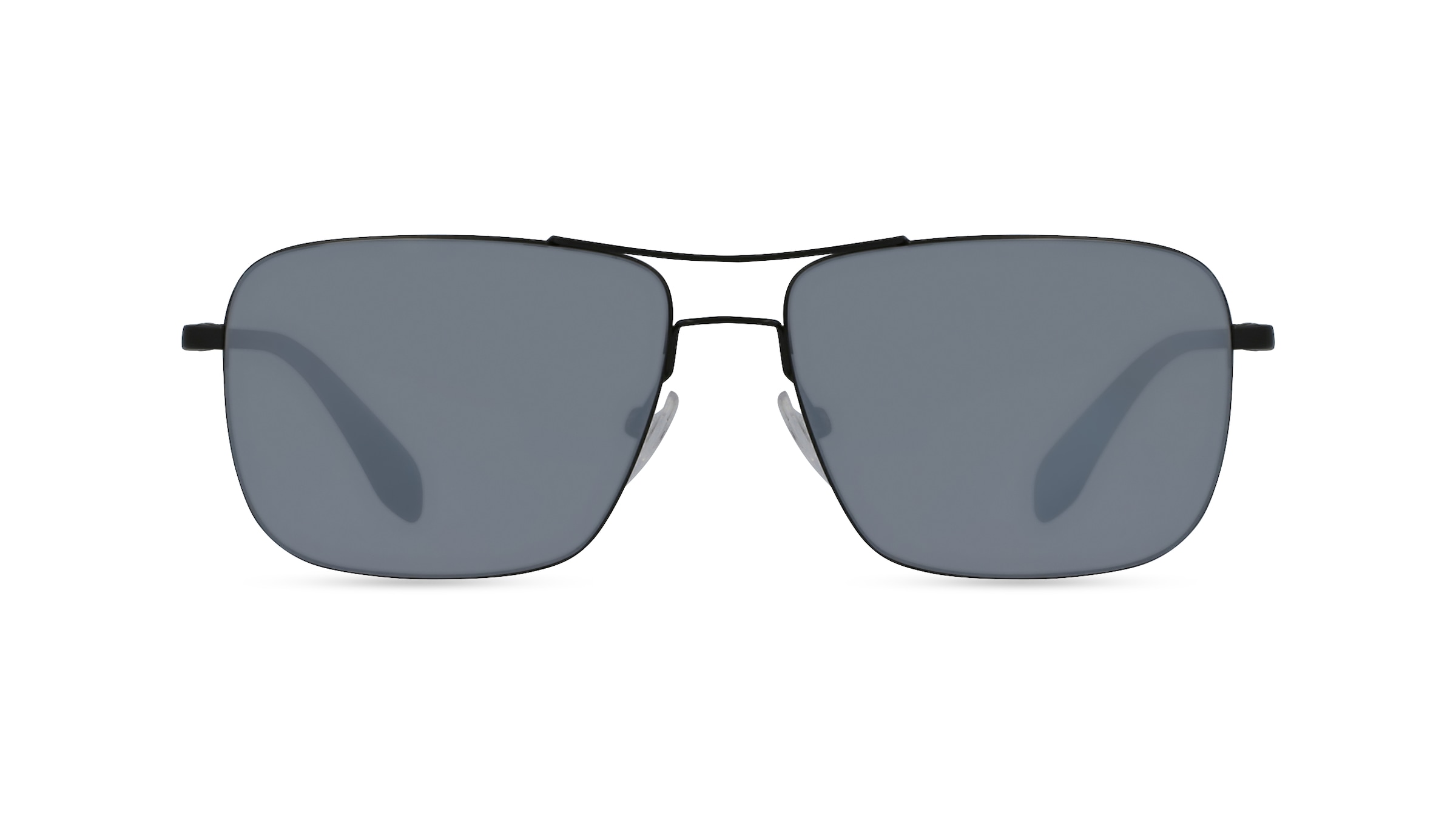 Adidas Originals OR0003 Herren-Sonnenbrille Vollrand Pilot Metall-Gestell, schwarz