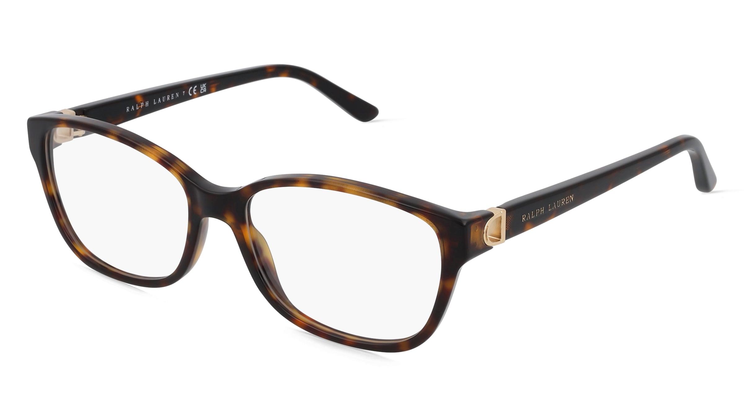 Polo Ralph Lauren RL6136 Damen-Brille inkl. Gläser Vollrand Quadratisch Acetat-Gestell 53/16/135, Havanna