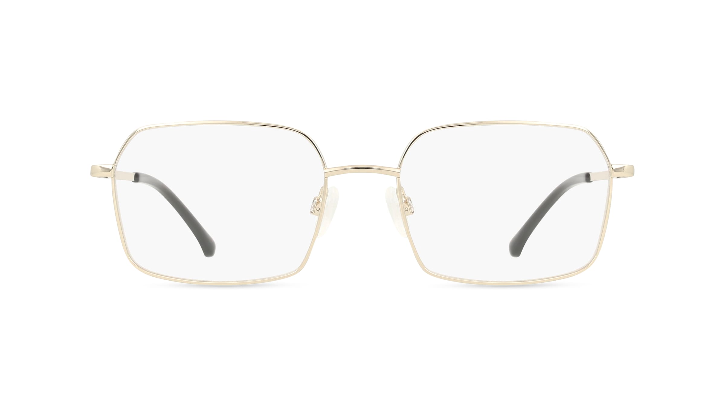 Fielmann MO 001 CL MATTHIAS Herren-Brille inkl. Gläser Vollrand Quadratisch Edelstahl-Gestell 54/18/145, gold