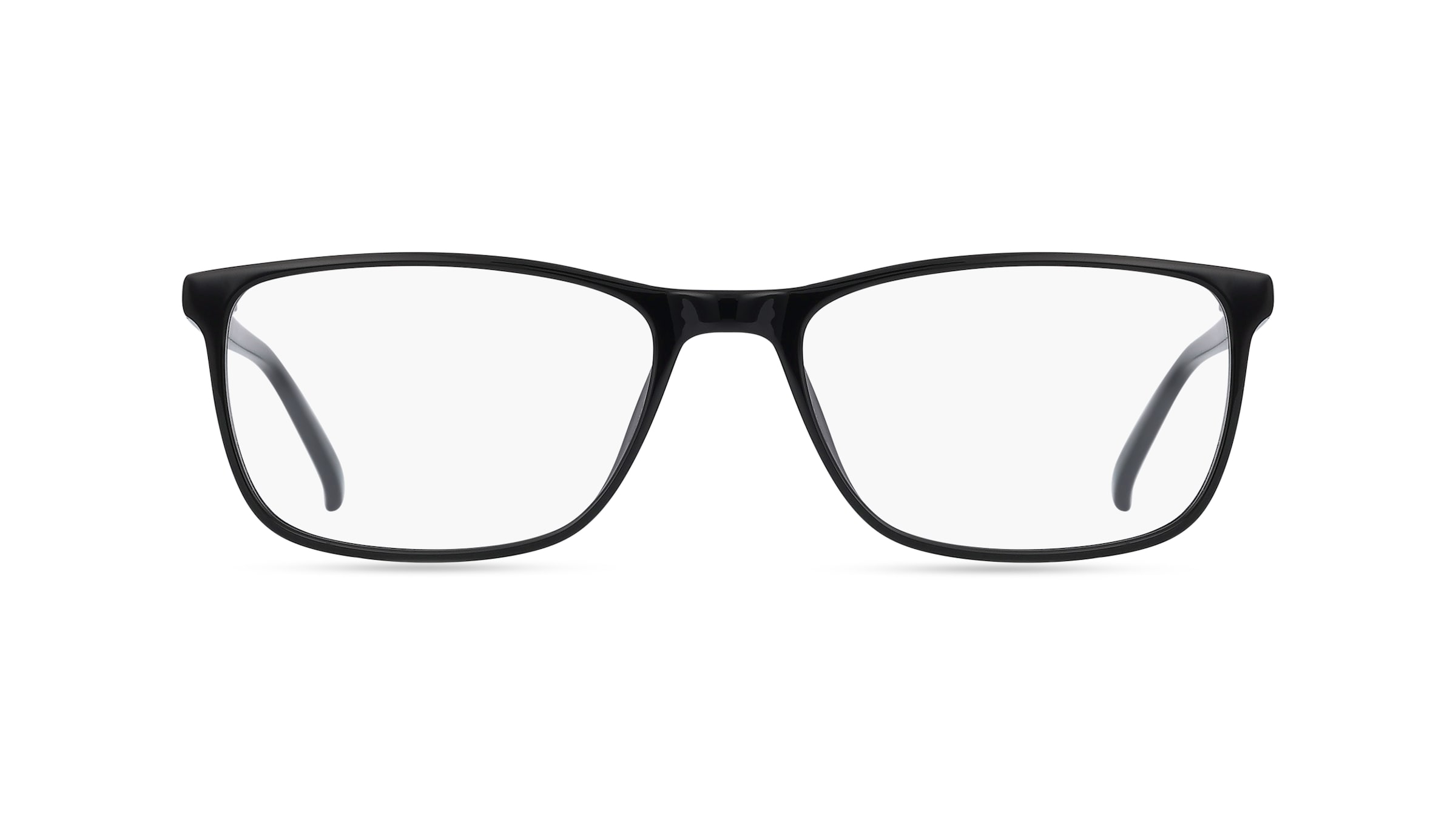 Fielmann ABC 063 CL Herren-Brille inkl. Gläser Vollrand Eckig Acetat-Gestell 56mm/17mm/145mm, schwarz