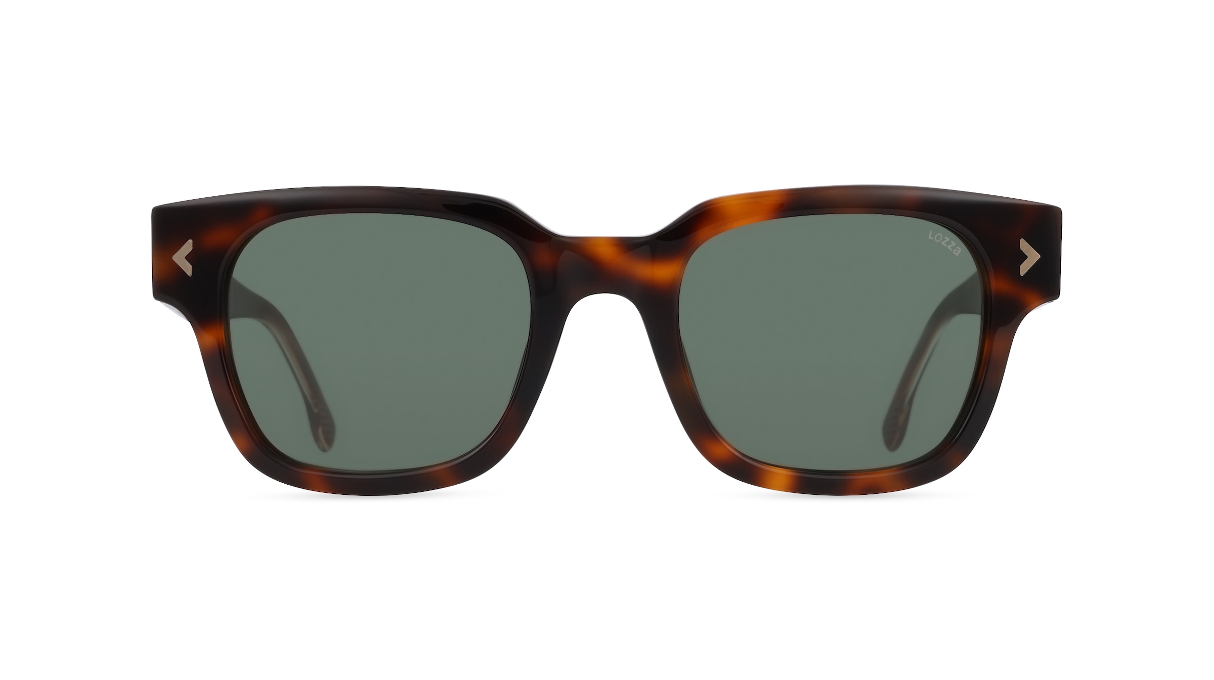 Lozza LOZSL4300 Herren-Sonnenbrille Vollrand Eckig Kunststoff-Gestell, braun