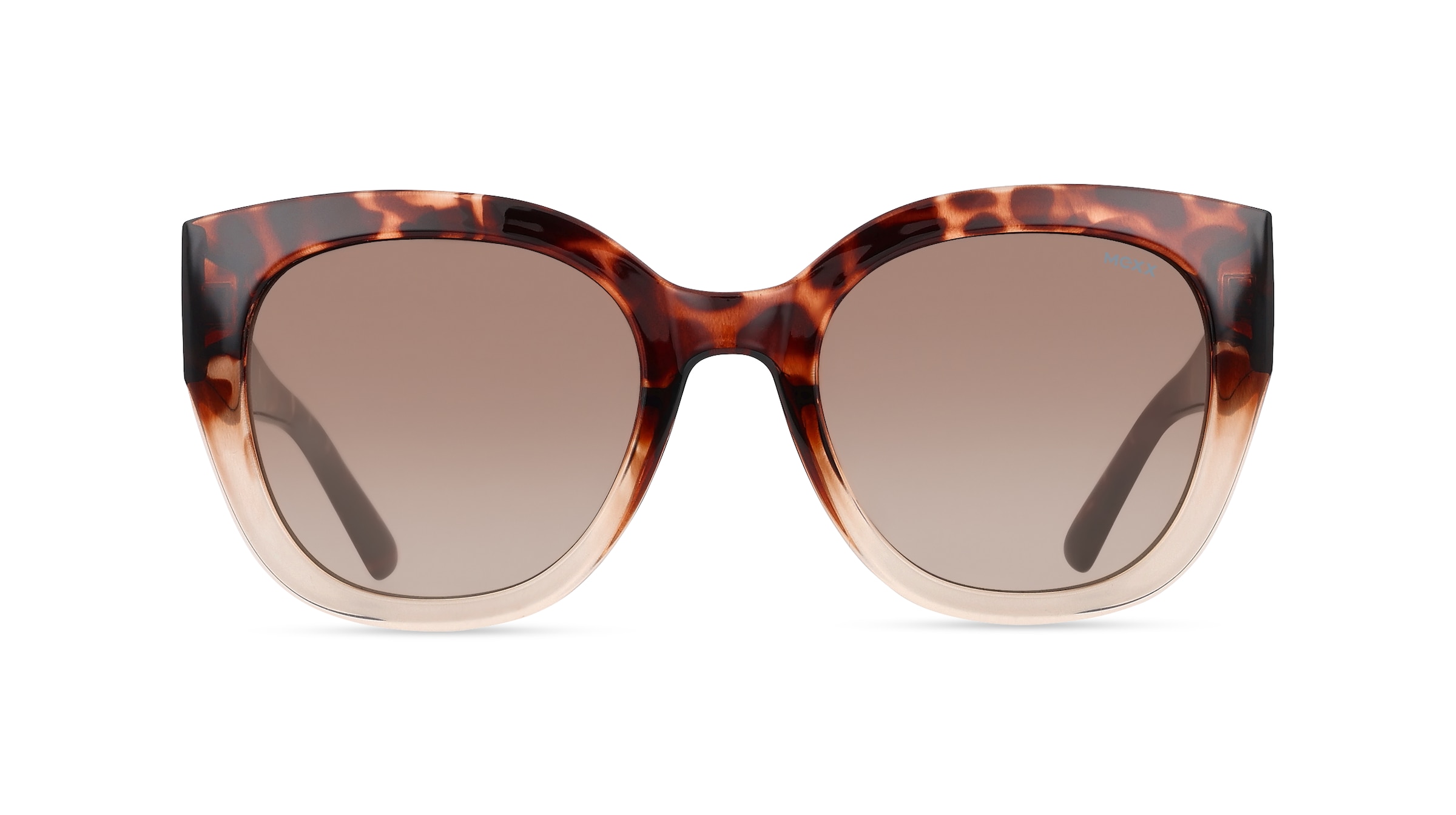 Mexx Eyes 6530 Damen-Sonnenbrille Vollrand Butterfly Kunststoff-Gestell, braun