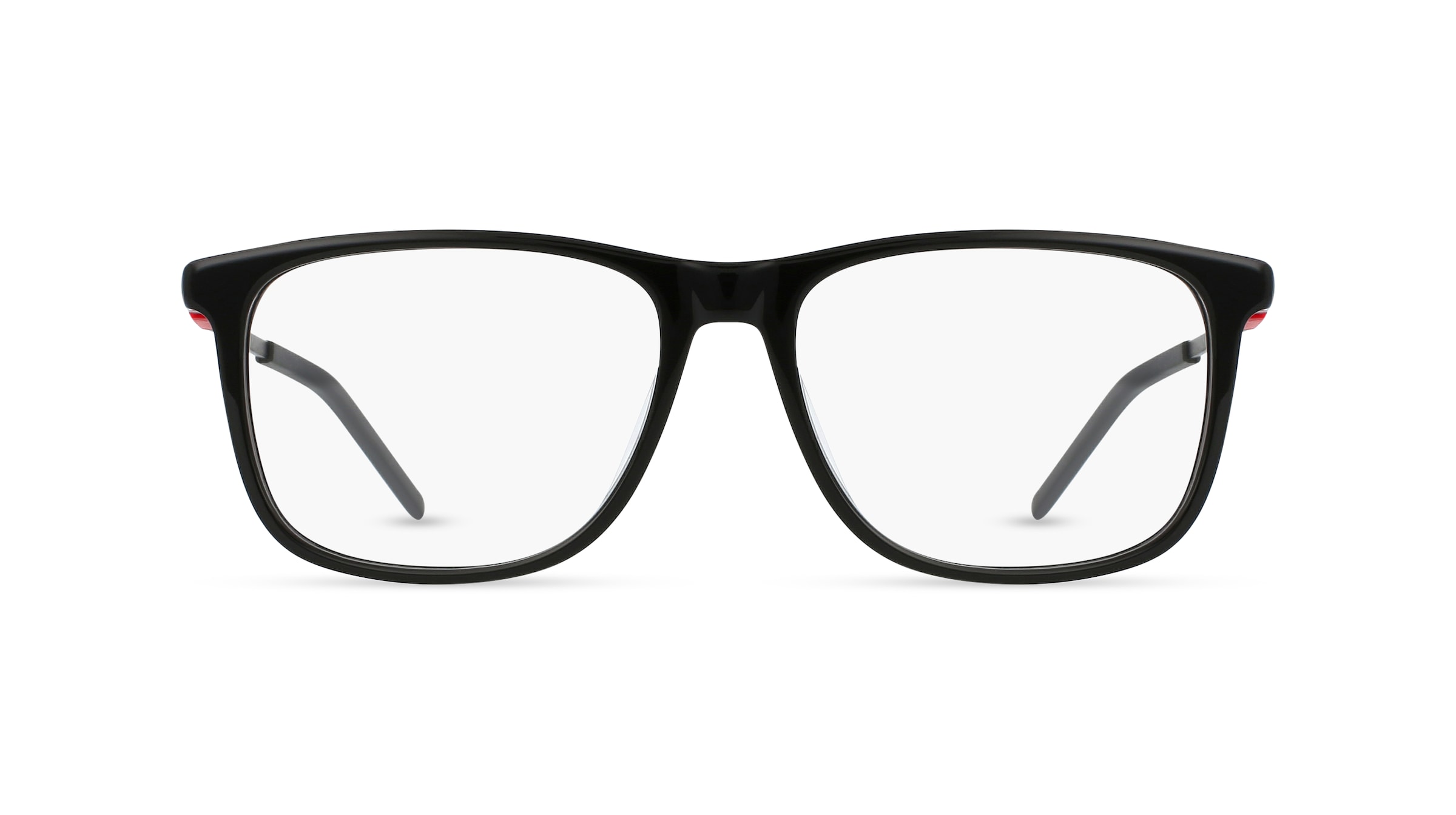 Hugo HG 1153 Herren-Brille inkl. Gläser Vollrand Eckig Acetat-Gestell 54mm/16mm/145mm, schwarz