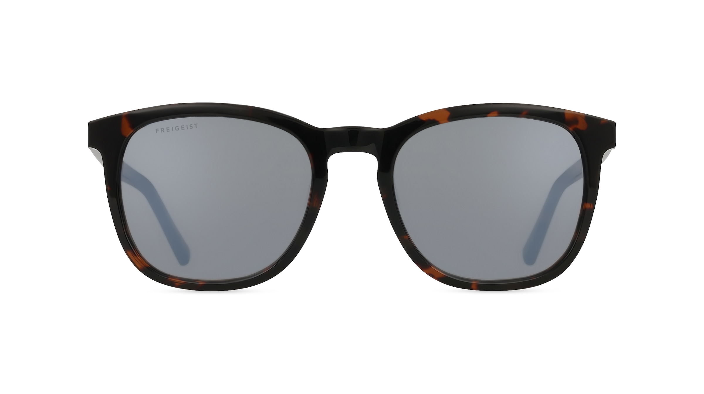 Freigeist 866006 Herren-Sonnenbrille Vollrand Panto Kunststoff-Gestell, braun