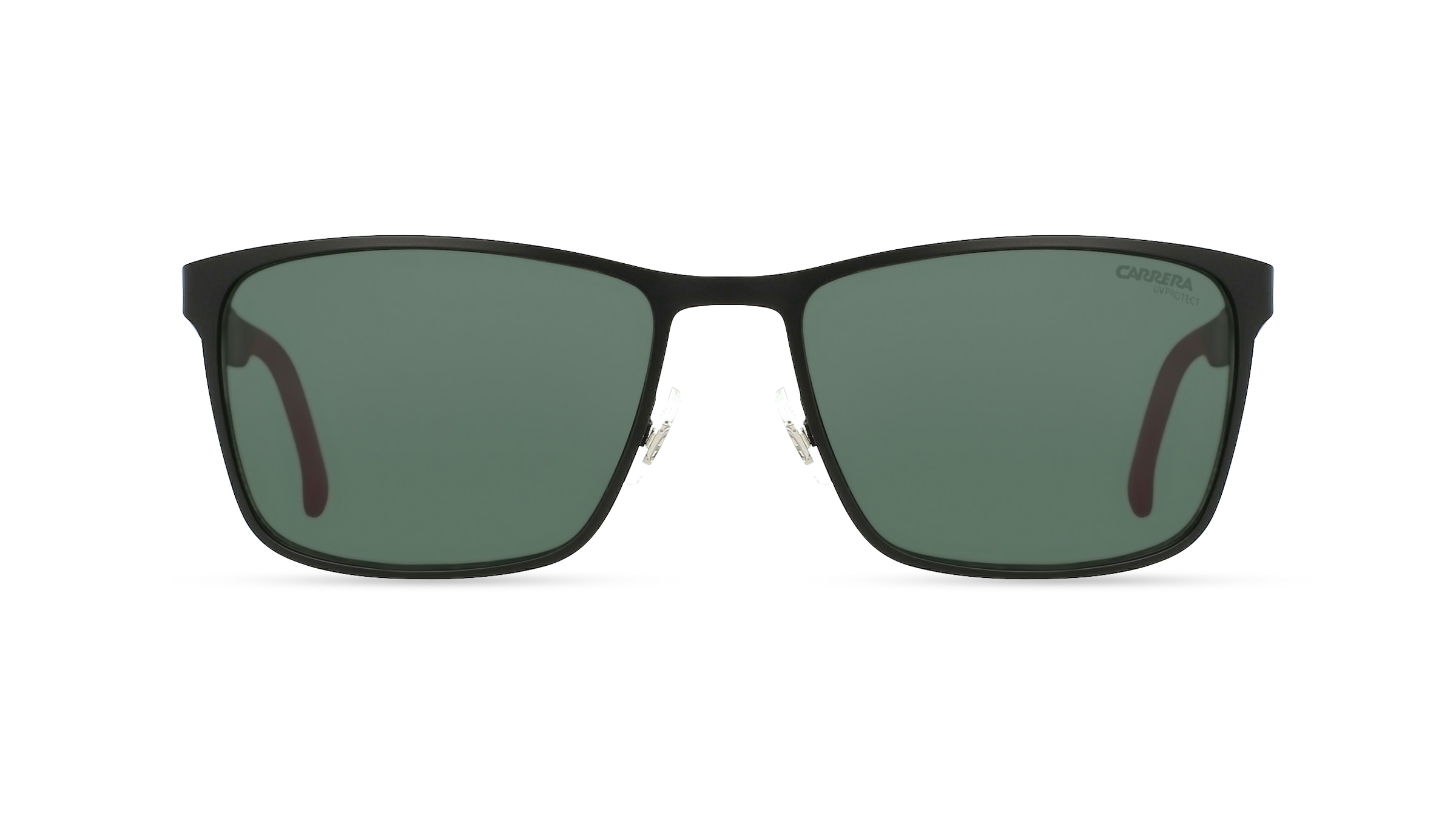 Carrera 8048/S Herren-Sonnenbrille Vollrand Eckig Metall-Gestell, Schwarz