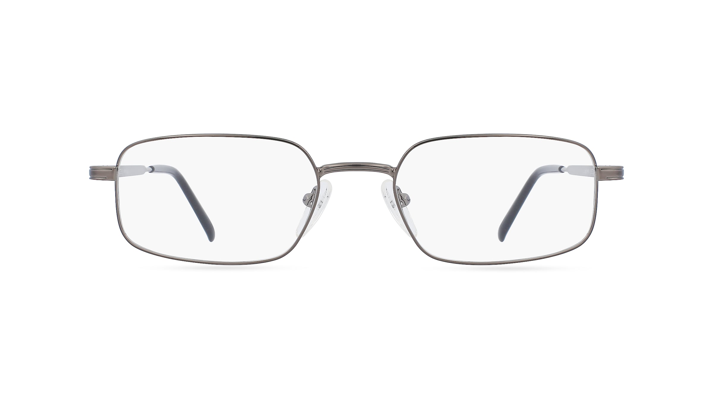 Fielmann MC 313 MOD FLEX CL Herren-Brille inkl. Gläser Vollrand Eckig Metall-Gestell 51mm/17mm/135mm, grau