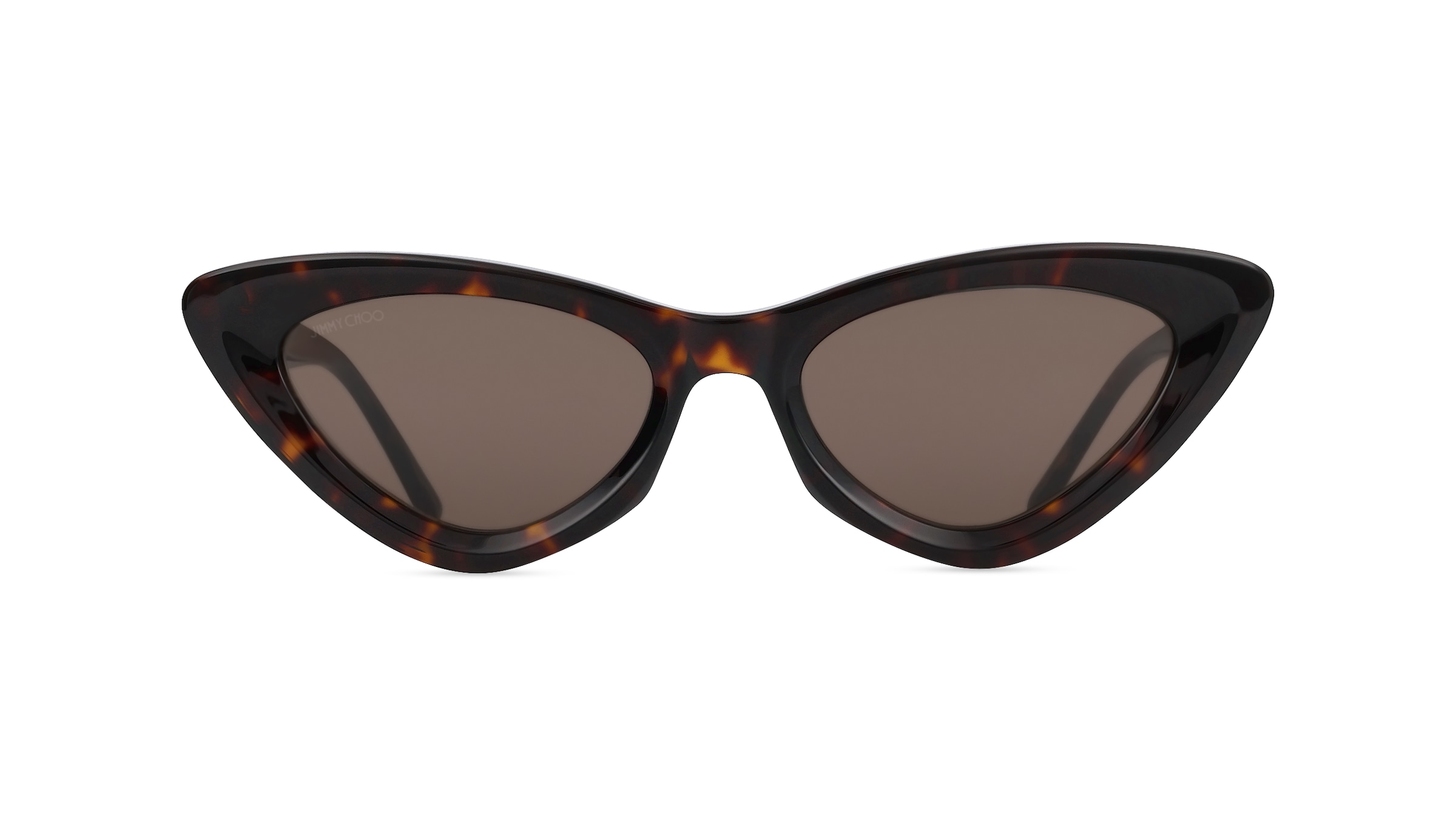 Jimmy Choo ADDY/S Damen-Sonnenbrille Vollrand Butterfly Acetat-Gestell, braun