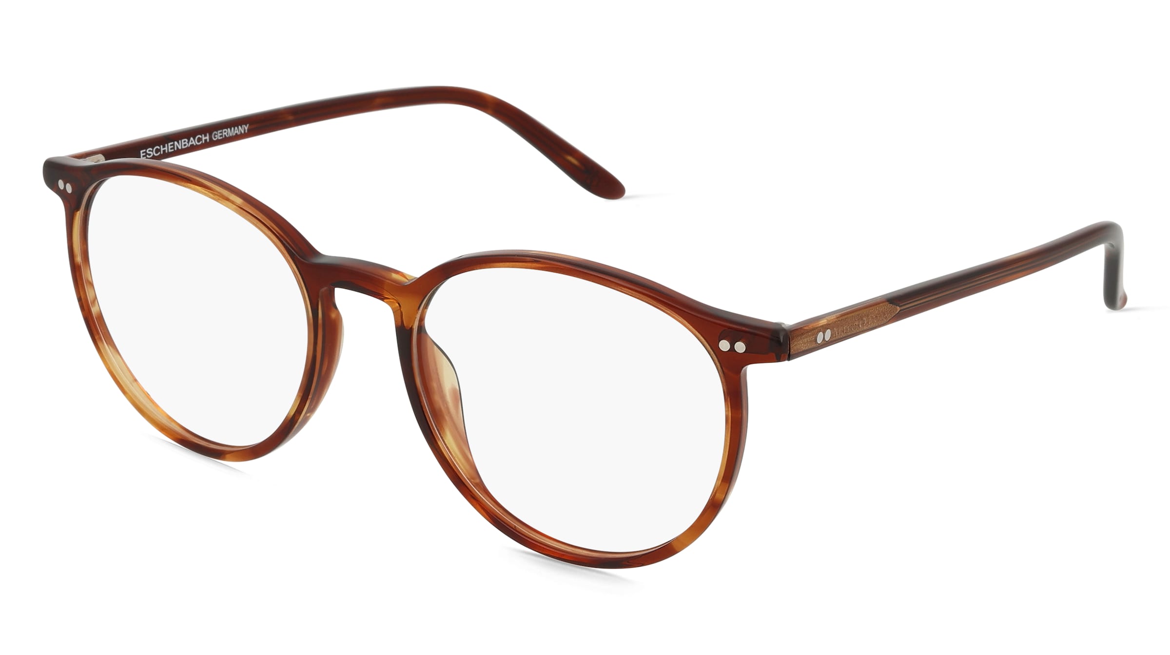 Marc O' Polo Eyewear 503084 Unisex-Brille inkl. Gläser Vollrand Panto Kunststoff-Gestell 50/18/140, Havanna