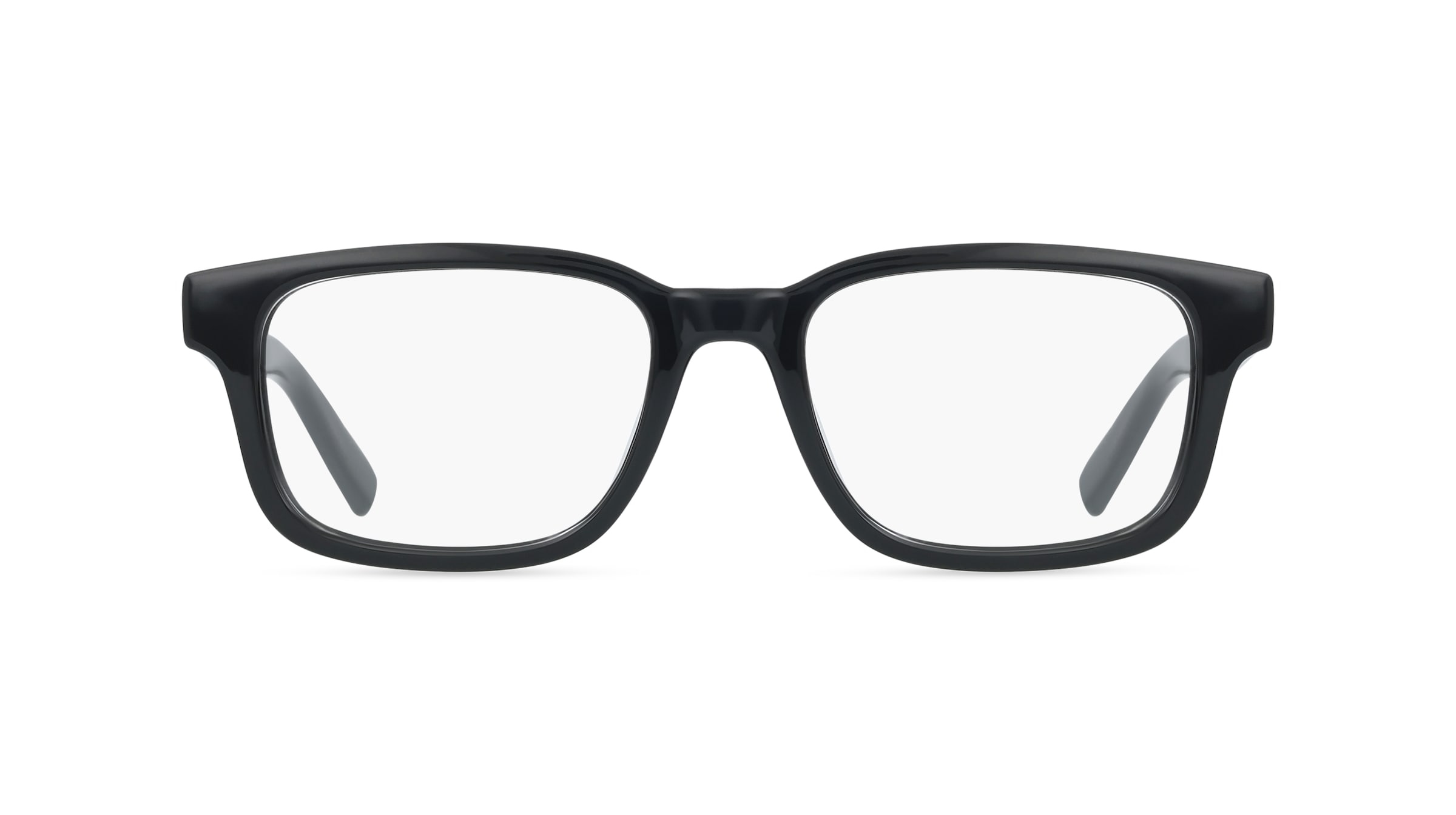 Gucci GG2107OL Herren-Brille inkl. Gläser Vollrand Eckig Kunststoff-Gestell 54/18/145, Schwarz
