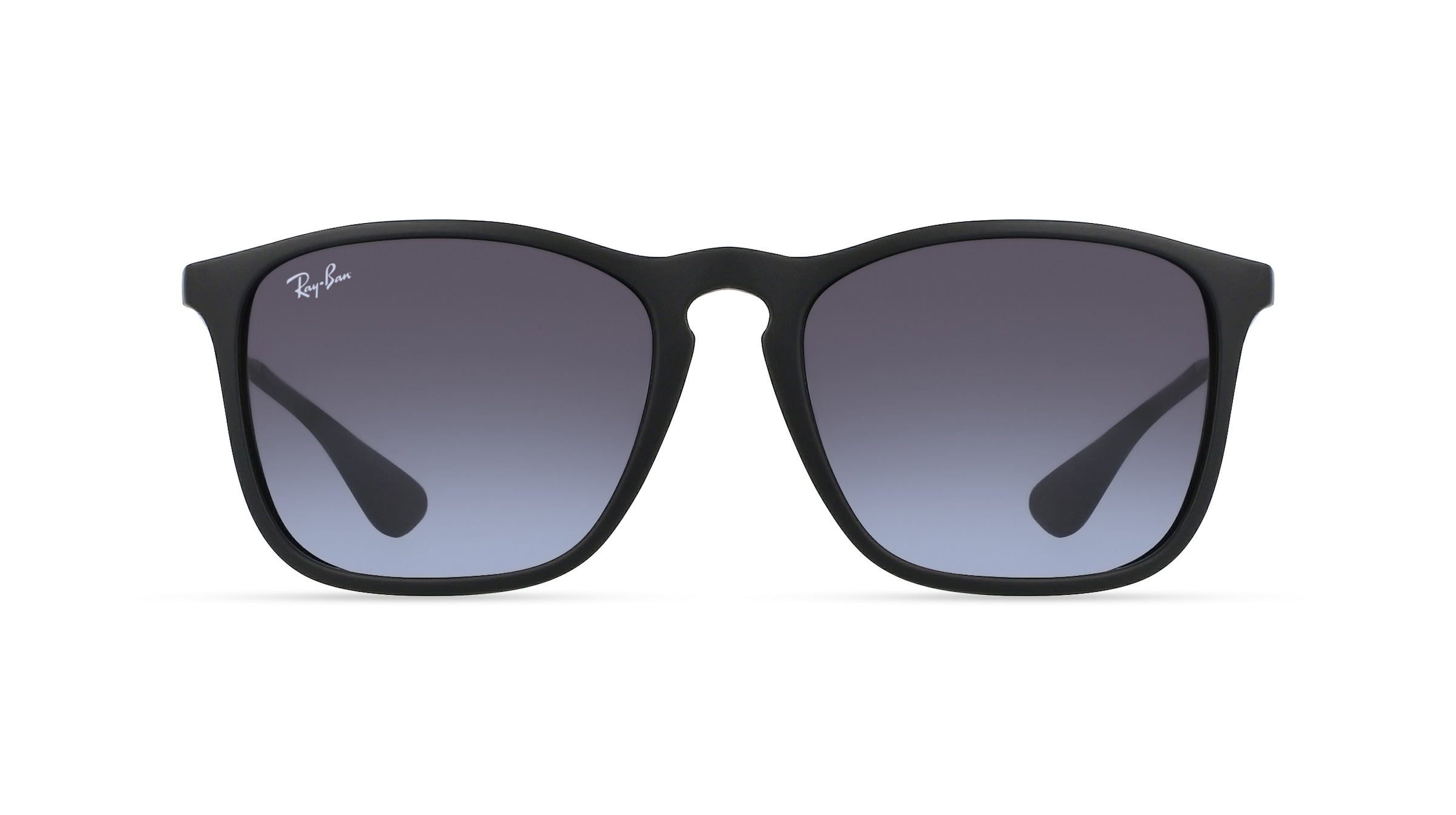 Ray-Ban RB 4187 CHRIS Herren-Sonnenbrille Vollrand Eckig Kunststoff-Gestell, schwarz