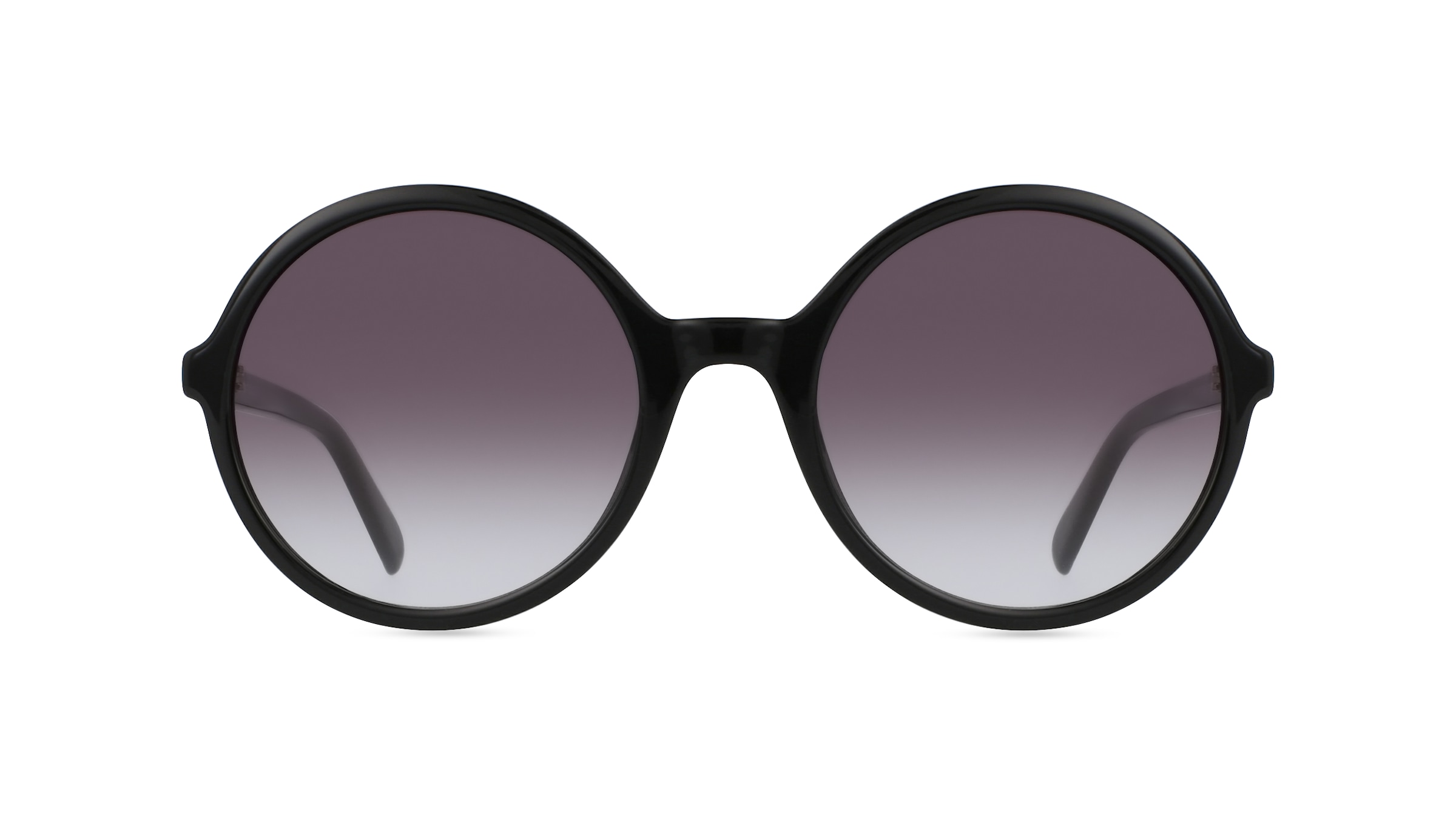 Fielmann MI 035 SUN FA Damen-Sonnenbrille Vollrand Rund Kunststoff-Gestell, schwarz