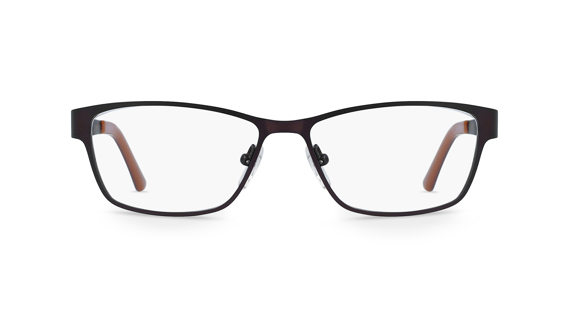 Fielmann OPH 9920 CL Damen-Brille inkl. Gläser Vollrand Eckig Edelstahl-Gestell 51mm/14mm/135mm, braun