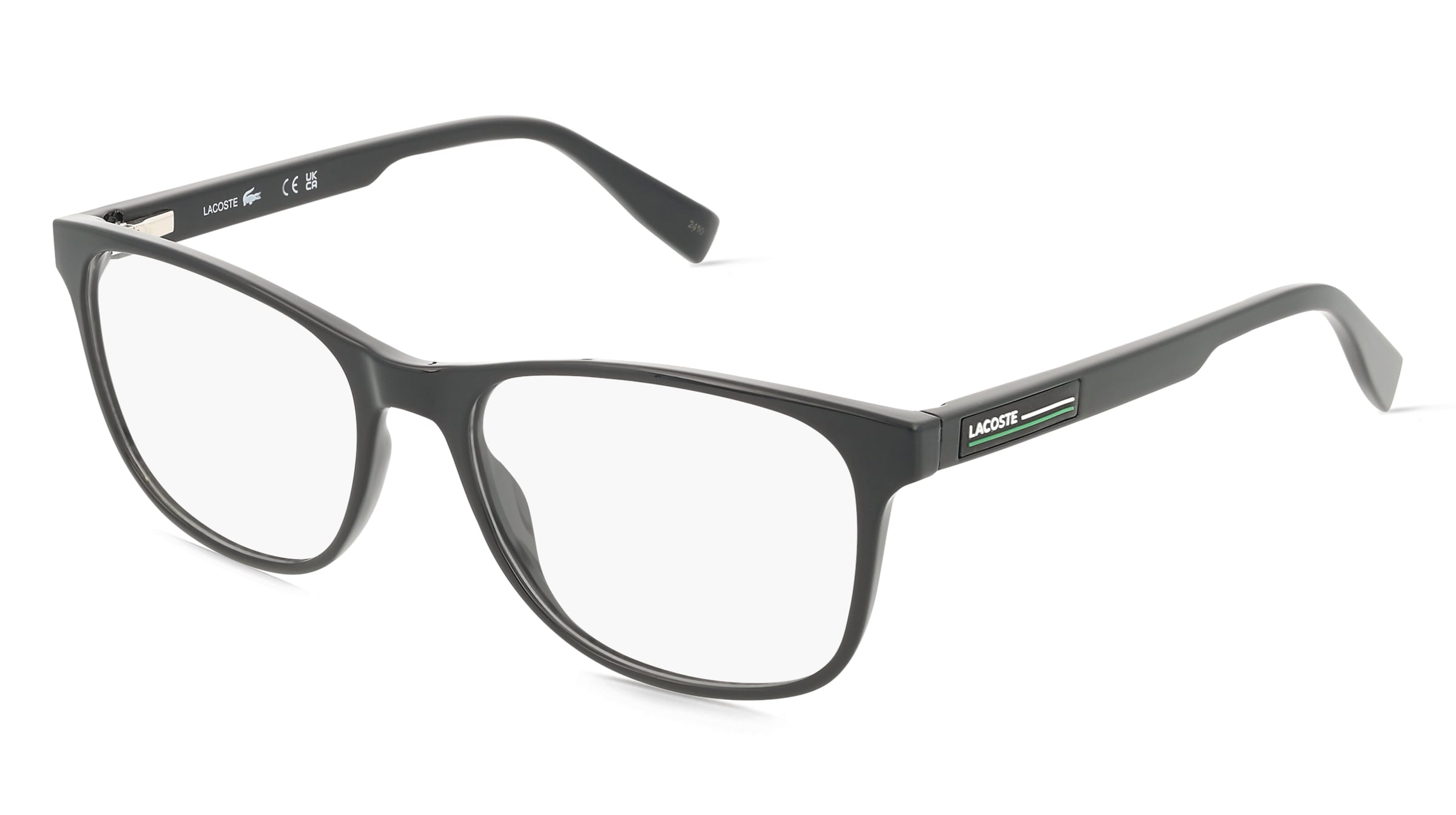 Lacoste L2979 Unisex-Brille inkl. Gläser Vollrand Eckig Kunststoff-Gestell 54/17/145, Schwarz