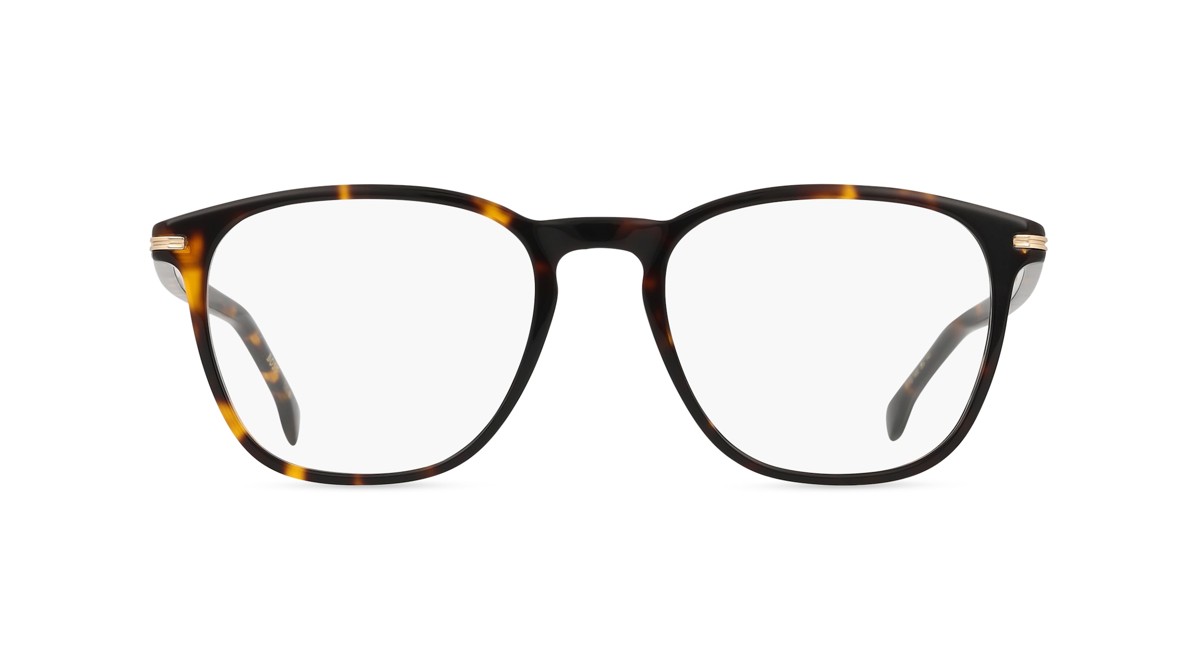 Boss 1680 Herren-Brille inkl. Gläser Vollrand Panto Acetat-Gestell 53mm/19mm/145mm, braun