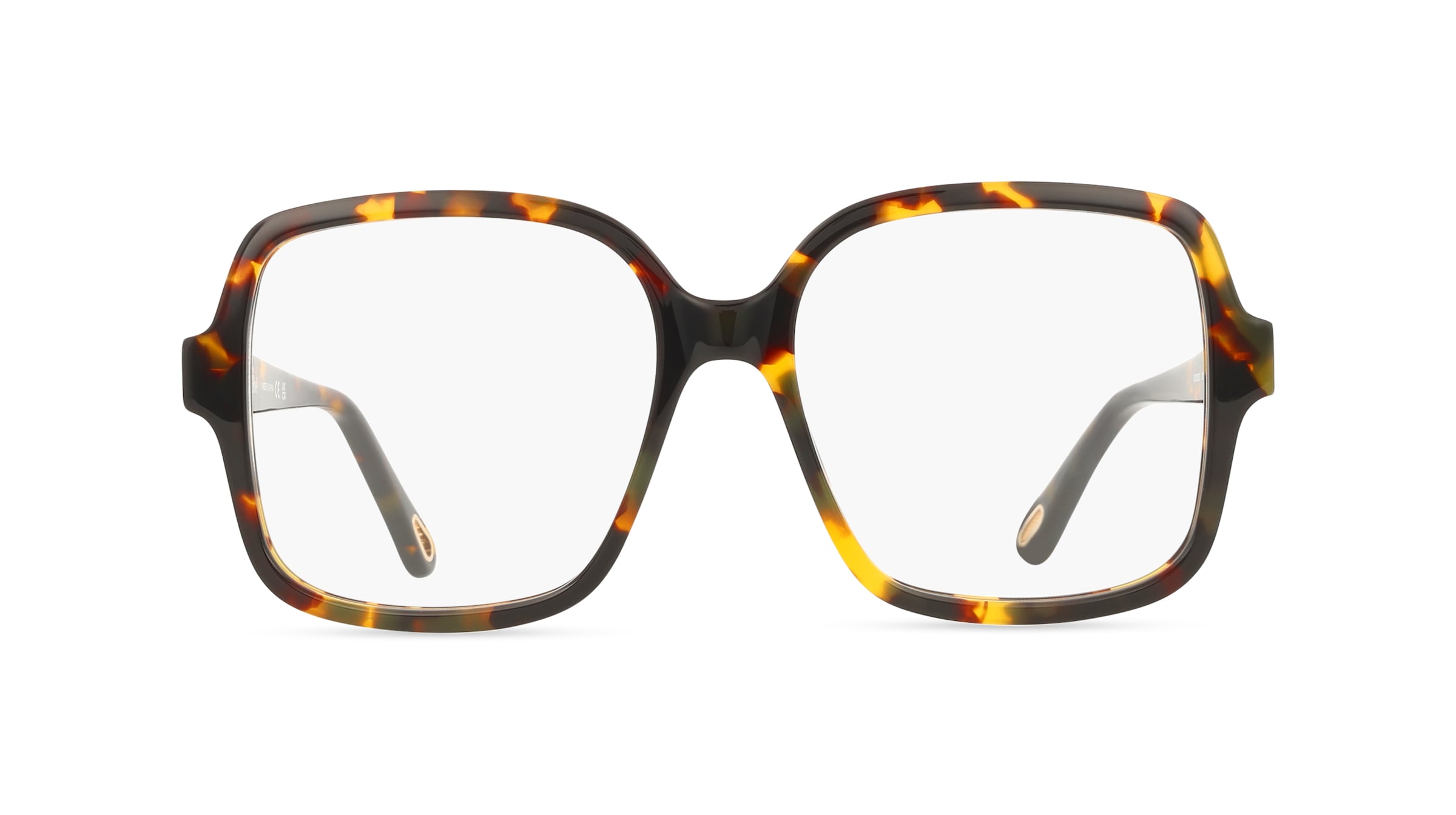 Chloé CH0335O Damen-Brille inkl. Gläser Vollrand Eckig Acetat-Gestell 54/16/140, braun