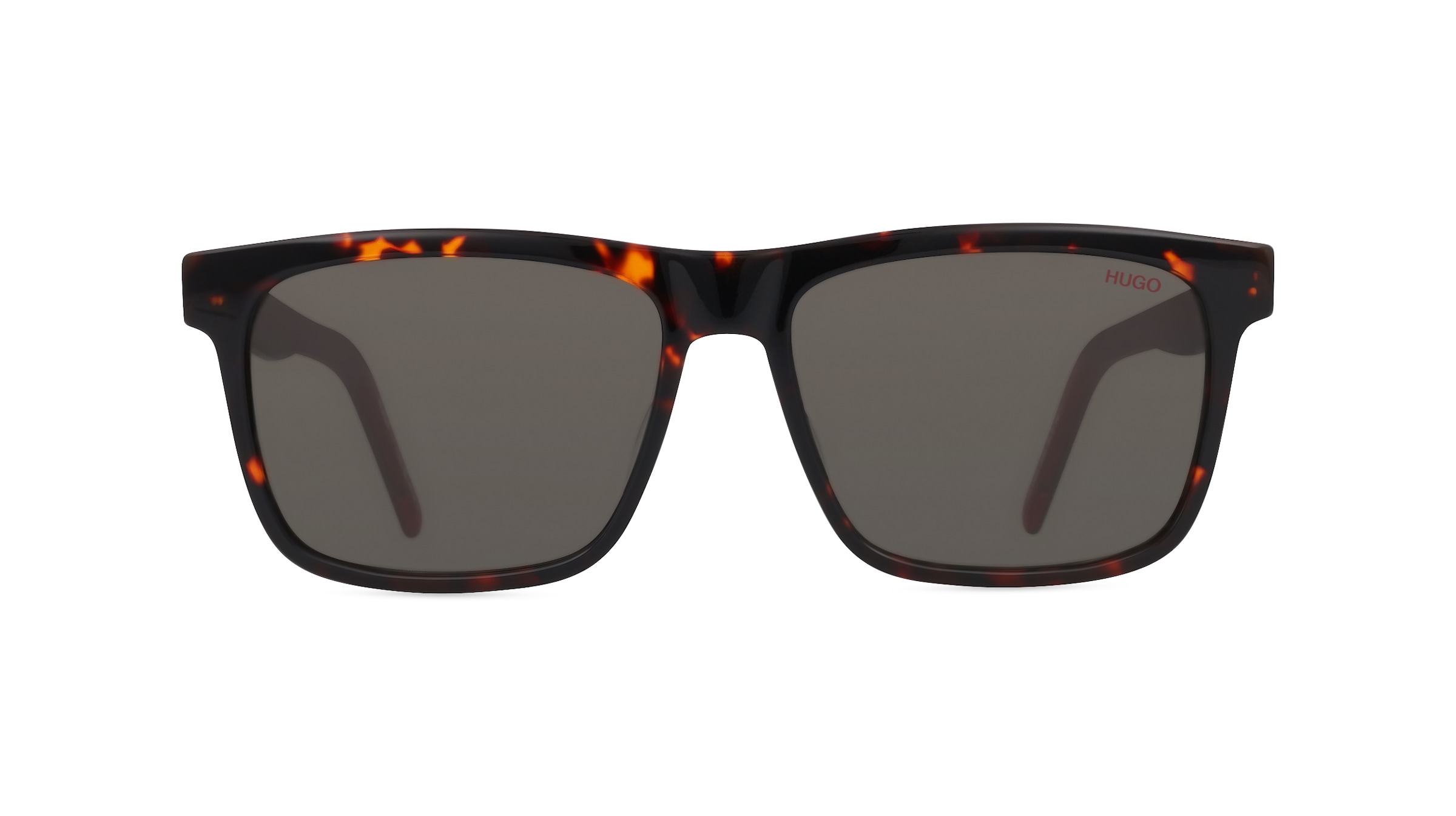 Hugo HG 1242/S Herren-Sonnenbrille Vollrand Eckig Acetat-Gestell, braun