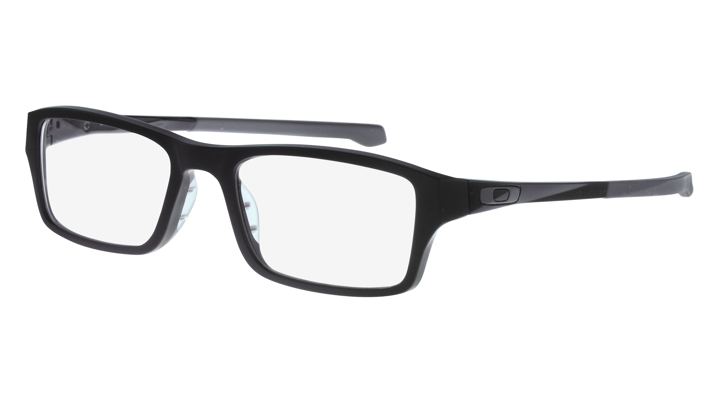 Oakley OX8039 Herren-Brille inkl. Gläser Vollrand Quadratisch Acetat-Gestell 53/18/140, Schwarz