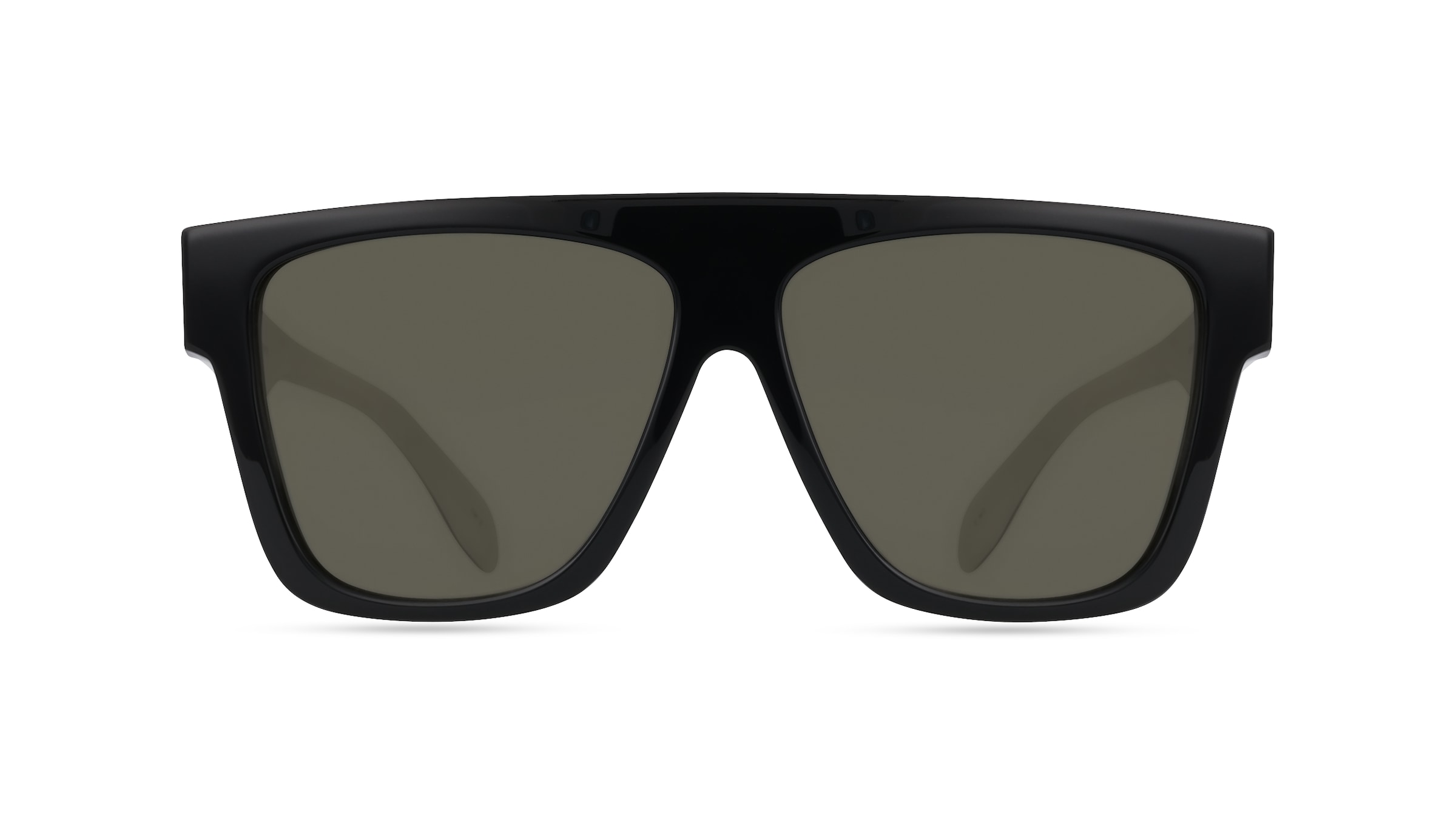 Alexander McQueen AM0302S Herren-Sonnenbrille Vollrand Eckig Kunststoff-Gestell, schwarz