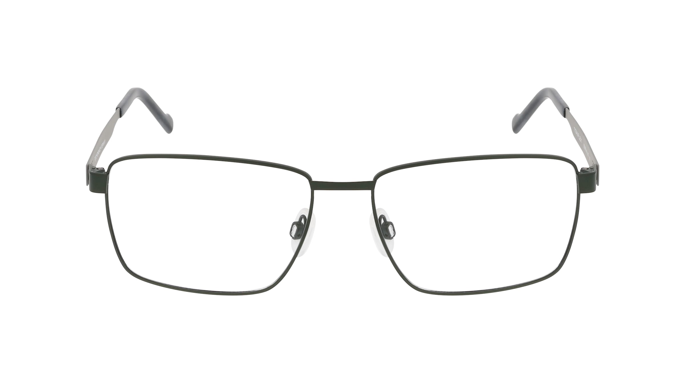 Titanflex 820999 Herren-Brille inkl. Gläser Vollrand Quadratisch Metall-Gestell 57/17/145, Grau