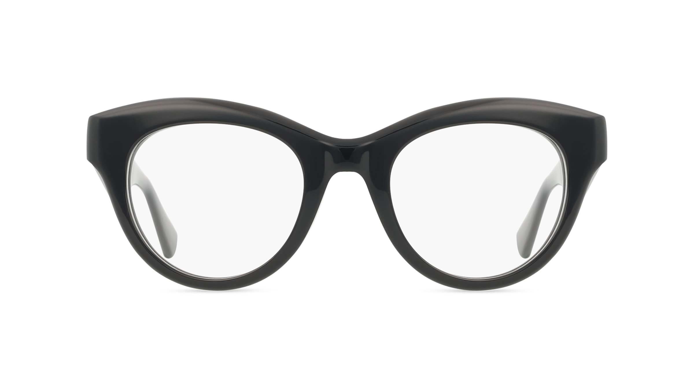 Nina Ricci VNR381 Damen-Brille inkl. Gläser Vollrand Butterfly Acetat-Gestell 49mm/20mm/140mm, Schwarz