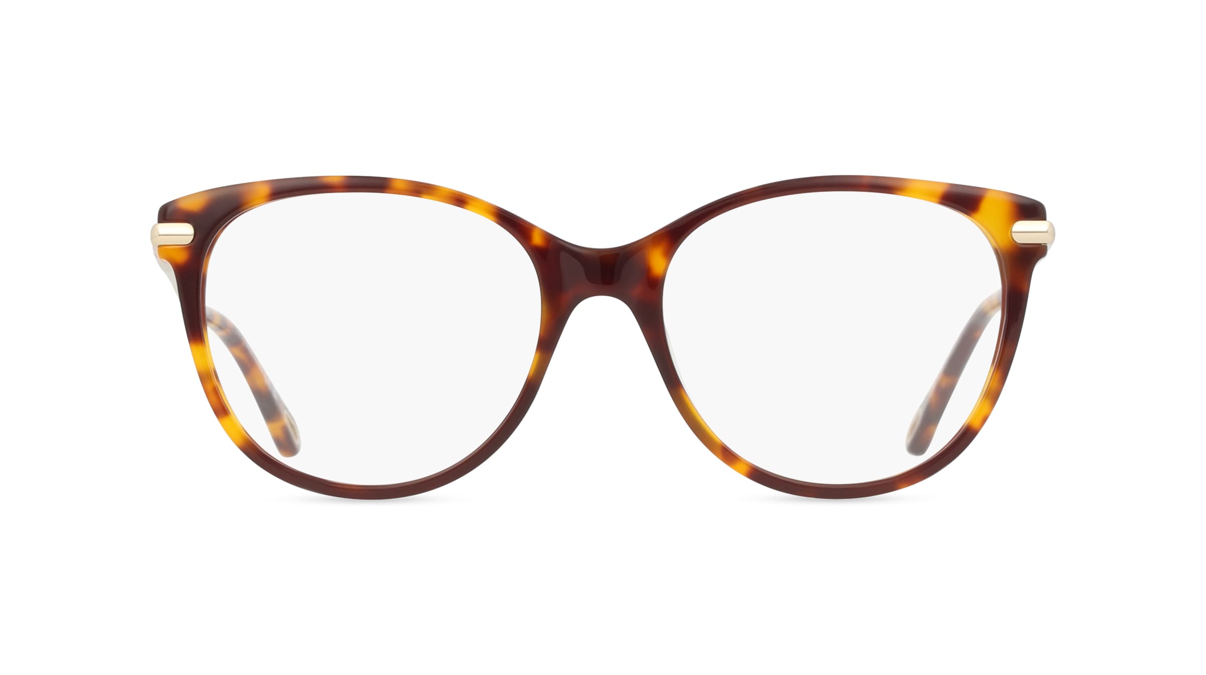 Chloé CH0058O Unisex-Brille inkl. Gläser Vollrand Butterfly Kunststoff-Gestell 53mm/17mm/145mm, braun