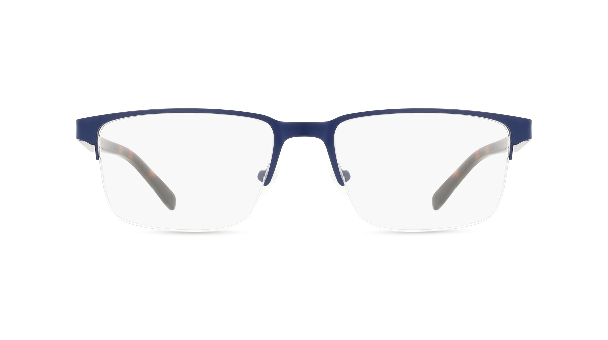 Lacoste L2279 Herren-Brille inkl. Gläser Halbrand Eckig Metall-Gestell 55mm/19mm/145mm, schwarz