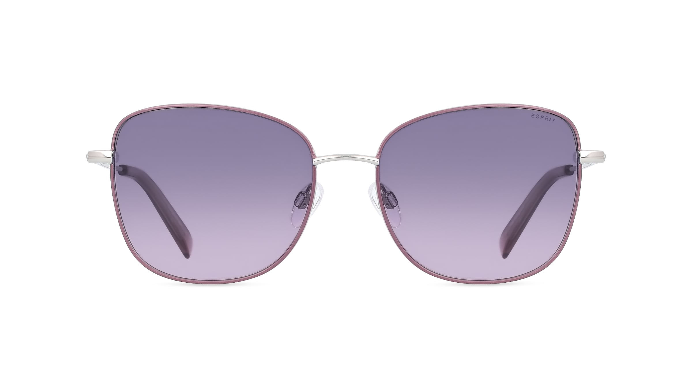 Esprit 40068 Damen-Sonnenbrille Vollrand Butterfly Metall-Gestell, lila