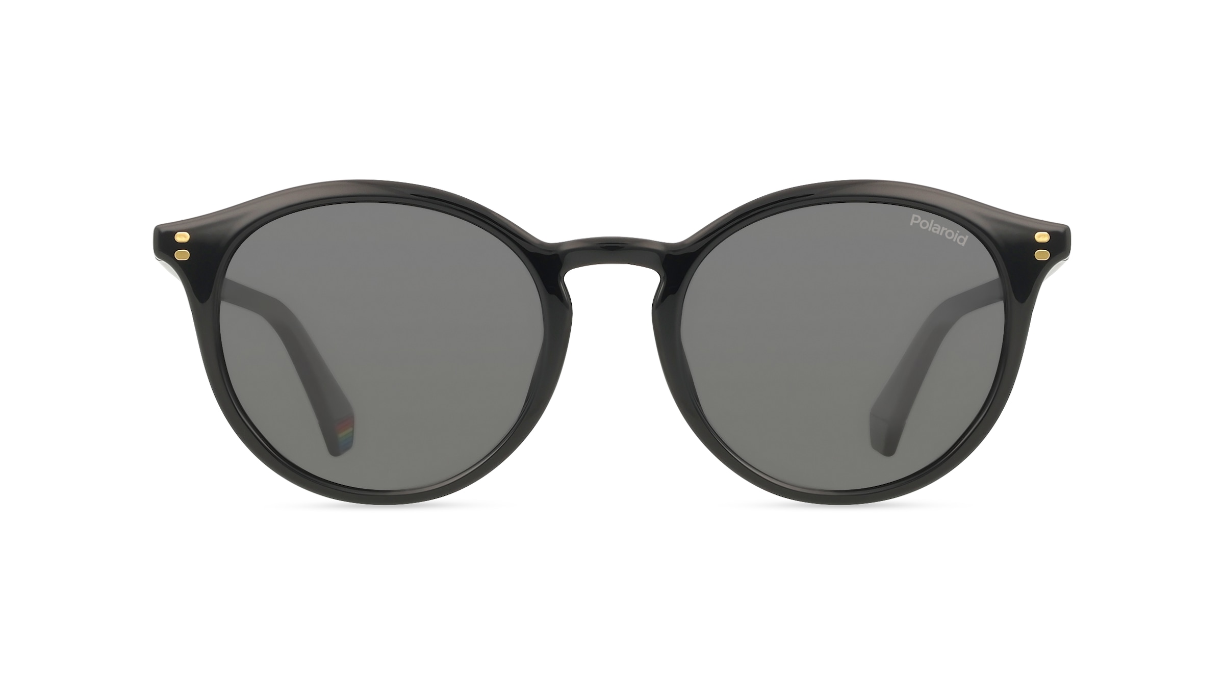 Polaroid PLD 6233/S Unisex-Sonnenbrille Vollrand Panto Kunststoff-Gestell, Schwarz
