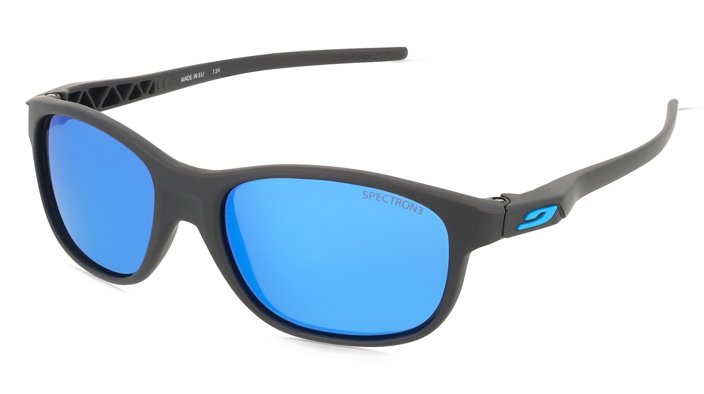 Julbo J55611 ARCADE Kinder-Sonnenbrille Vollrand Eckig Kunststoff-Gestell, Blau
