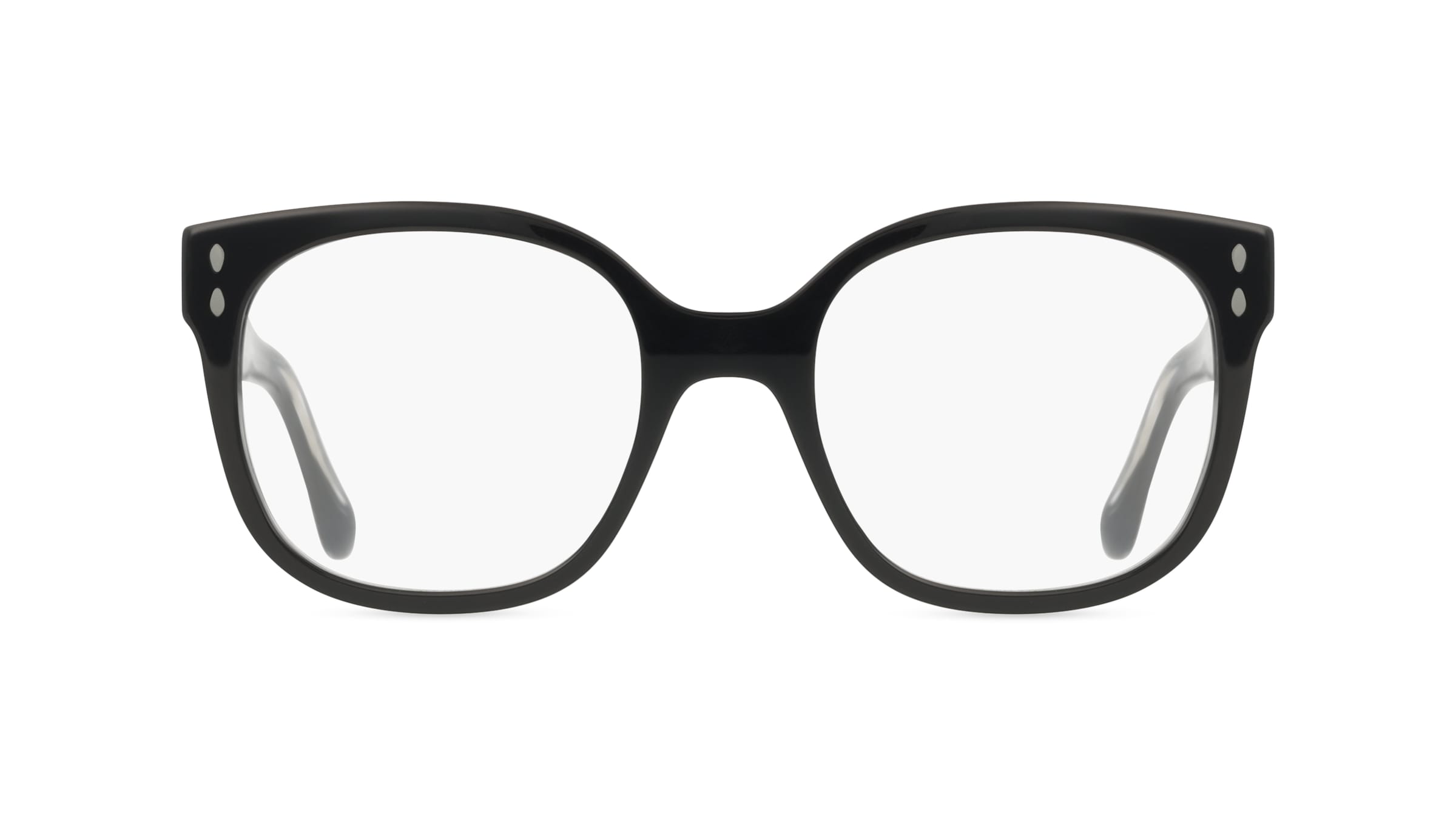 Isabel Marant IM 0021 Damen-Brille inkl. Gläser Vollrand Eckig Acetat-Gestell 52mm/20mm/145mm, schwarz