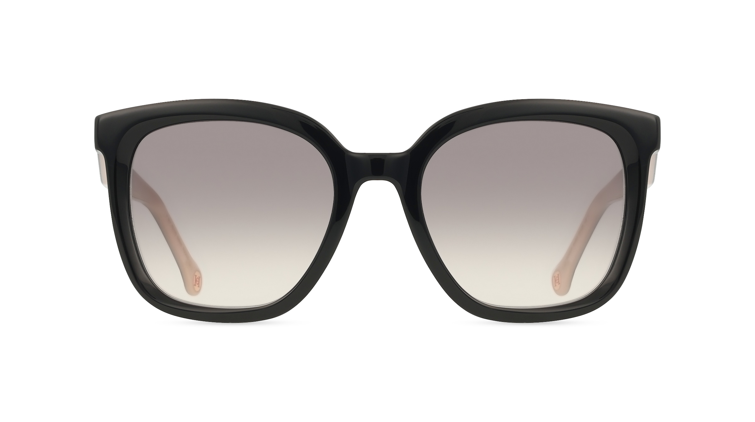 Carolina Herrera 0225/G/S Damen-Sonnenbrille Vollrand Eckig Acetat-Gestell, schwarz