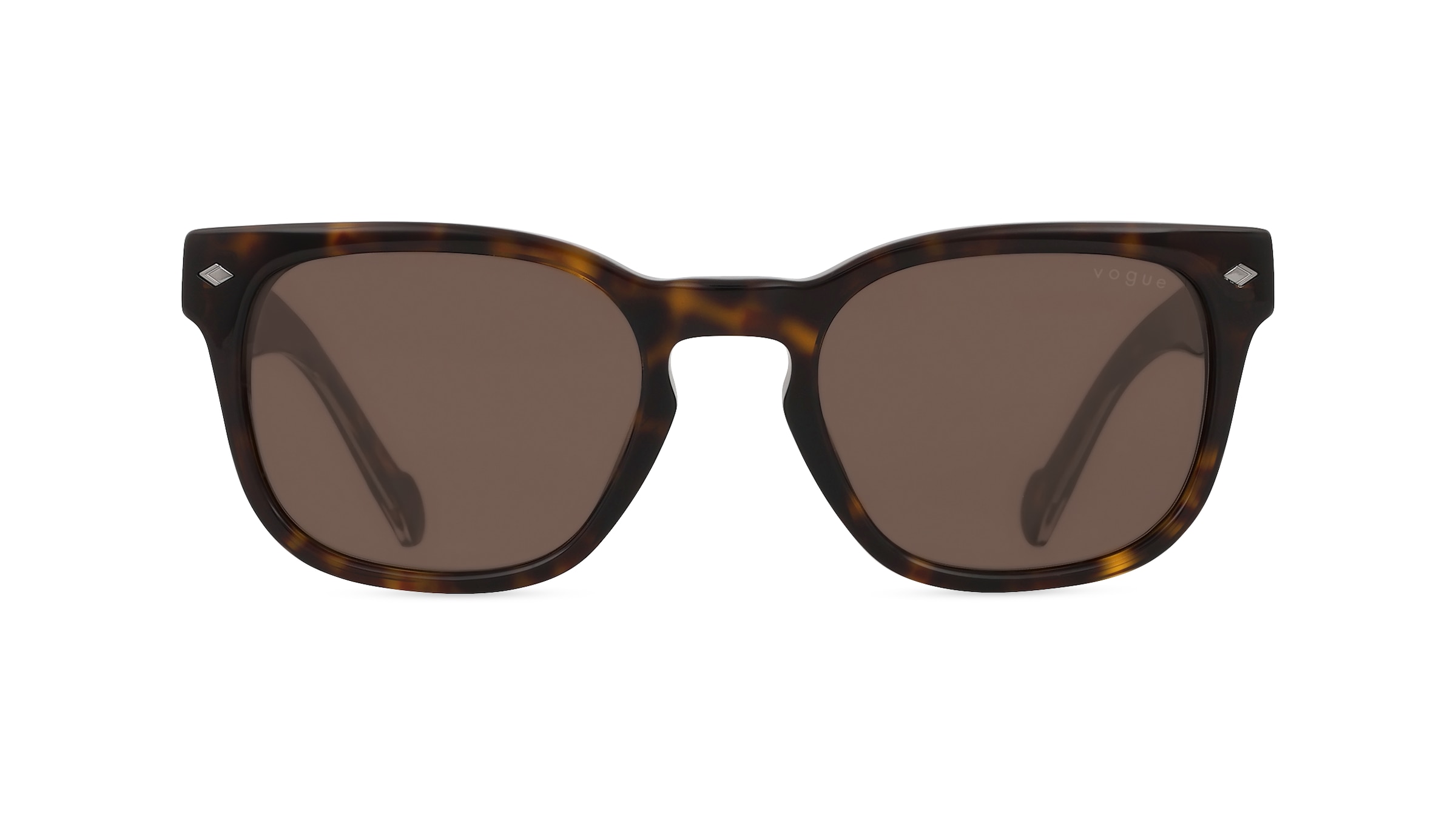 Vogue 0VO5571S Herren-Sonnenbrille Vollrand Eckig Acetat-Gestell, braun