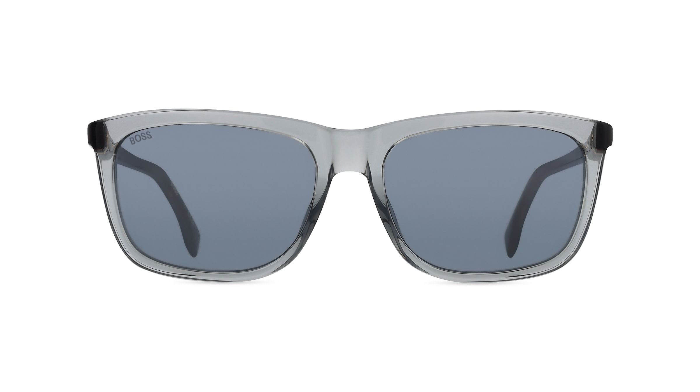 Boss 1489/S Herren-Sonnenbrille Vollrand Eckig Acetat-Gestell, grau