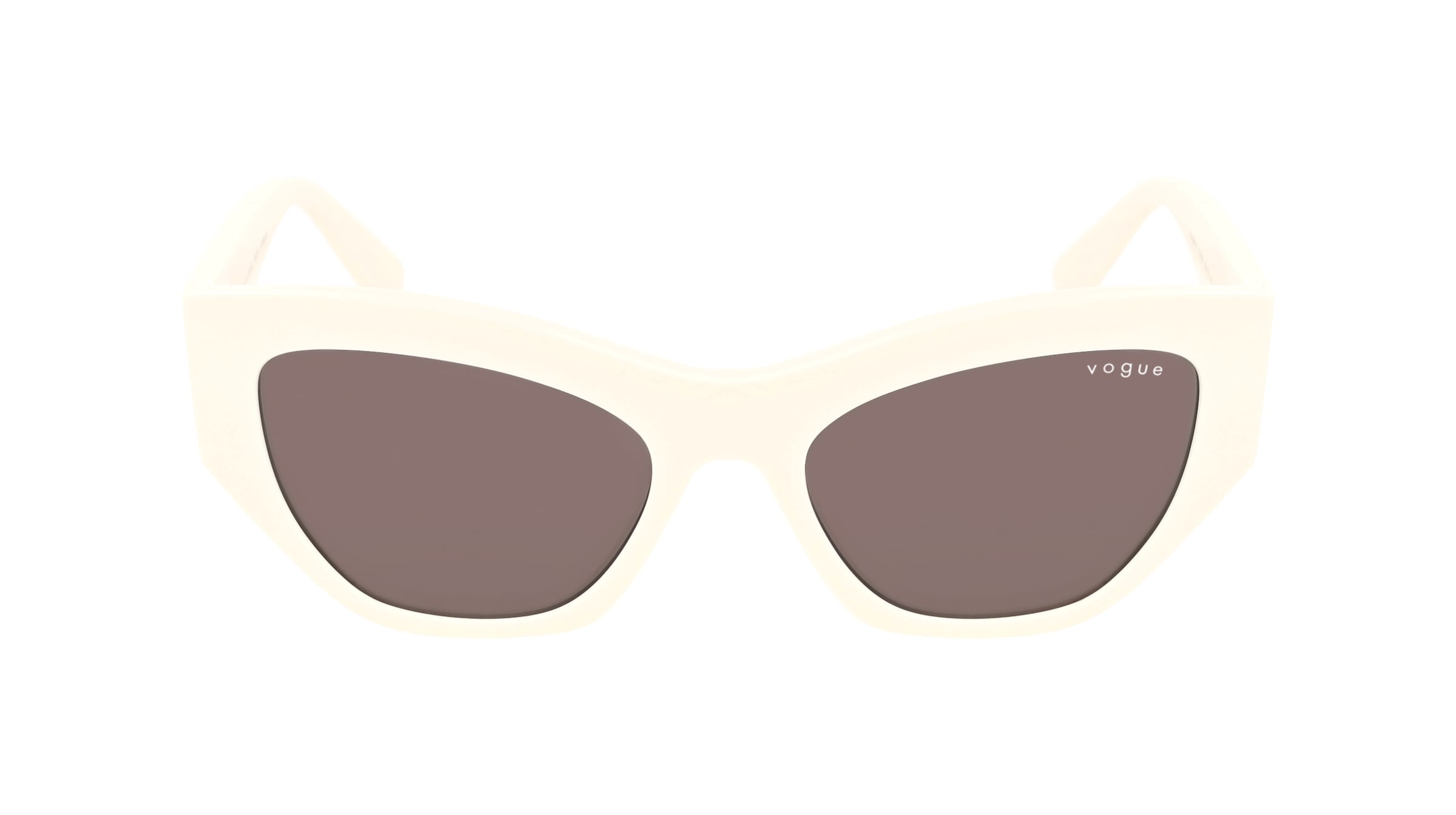 Vogue VO5607S Damen-Sonnenbrille Vollrand Eckig Kunststoff-Gestell, Beige