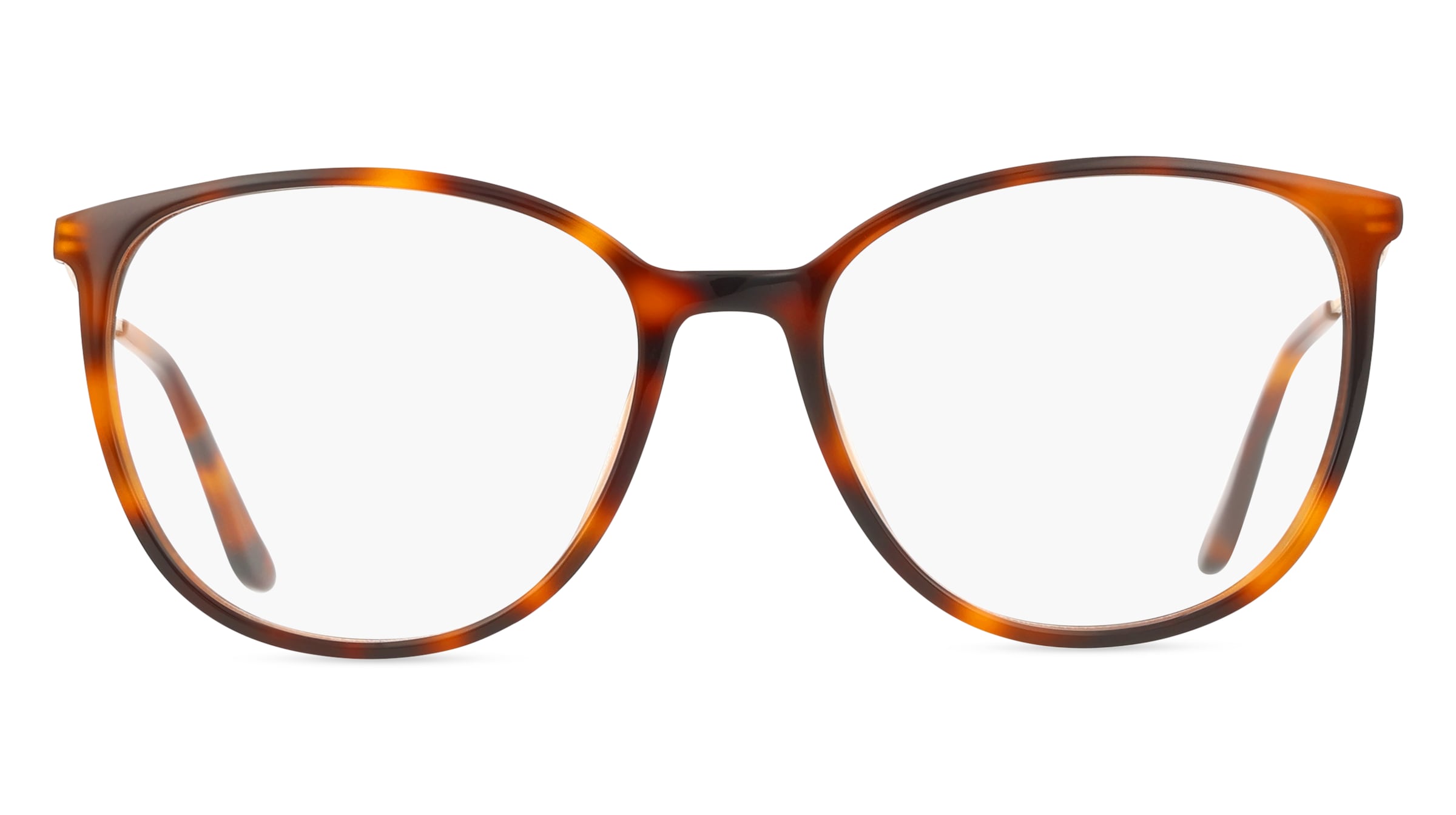 Fielmann ABC 090 FLEX CL ANDREA Damen-Brille inkl. Gläser Vollrand Panto Acetat-Gestell 53/17/140, braun