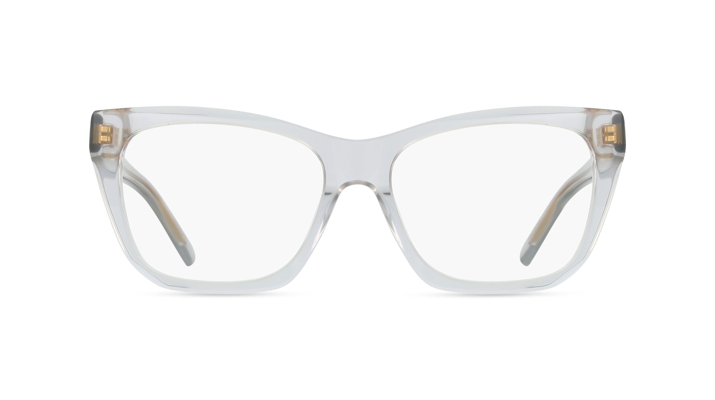 Givenchy GV50088I GV DAY Damen-Brille inkl. Gläser Vollrand Geometrisch Acetat-Gestell 54/16/145, Grau