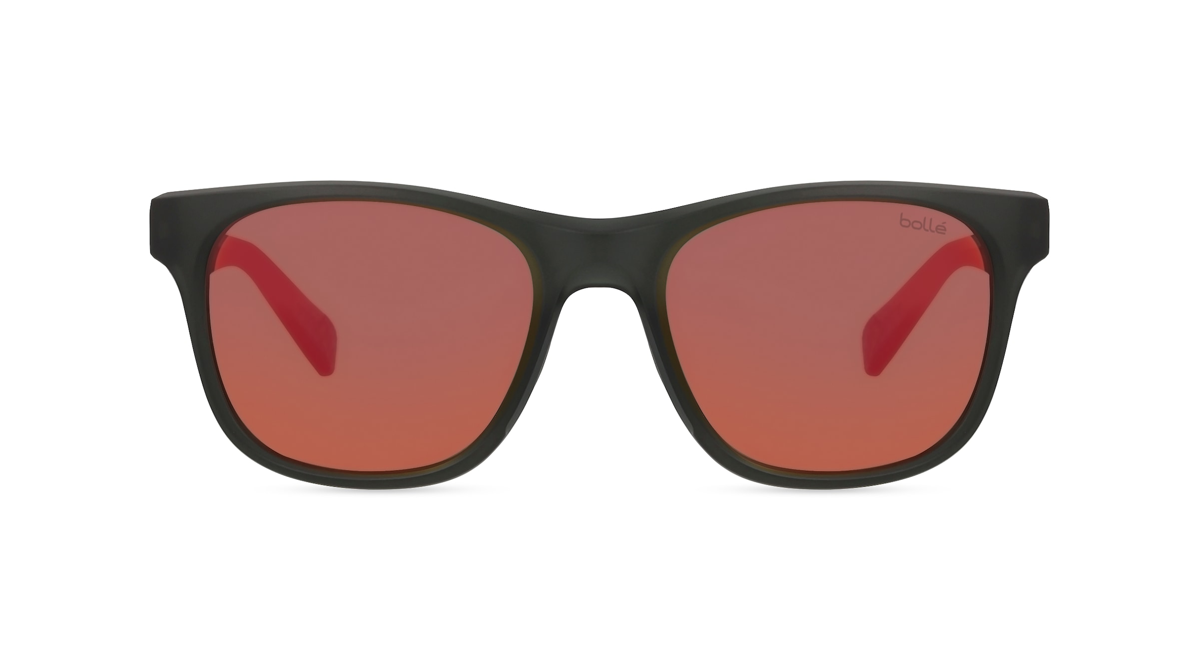 Bollé ESTEEM Unisex-Sonnenbrille Vollrand Eckig Kunststoff-Gestell, schwarz