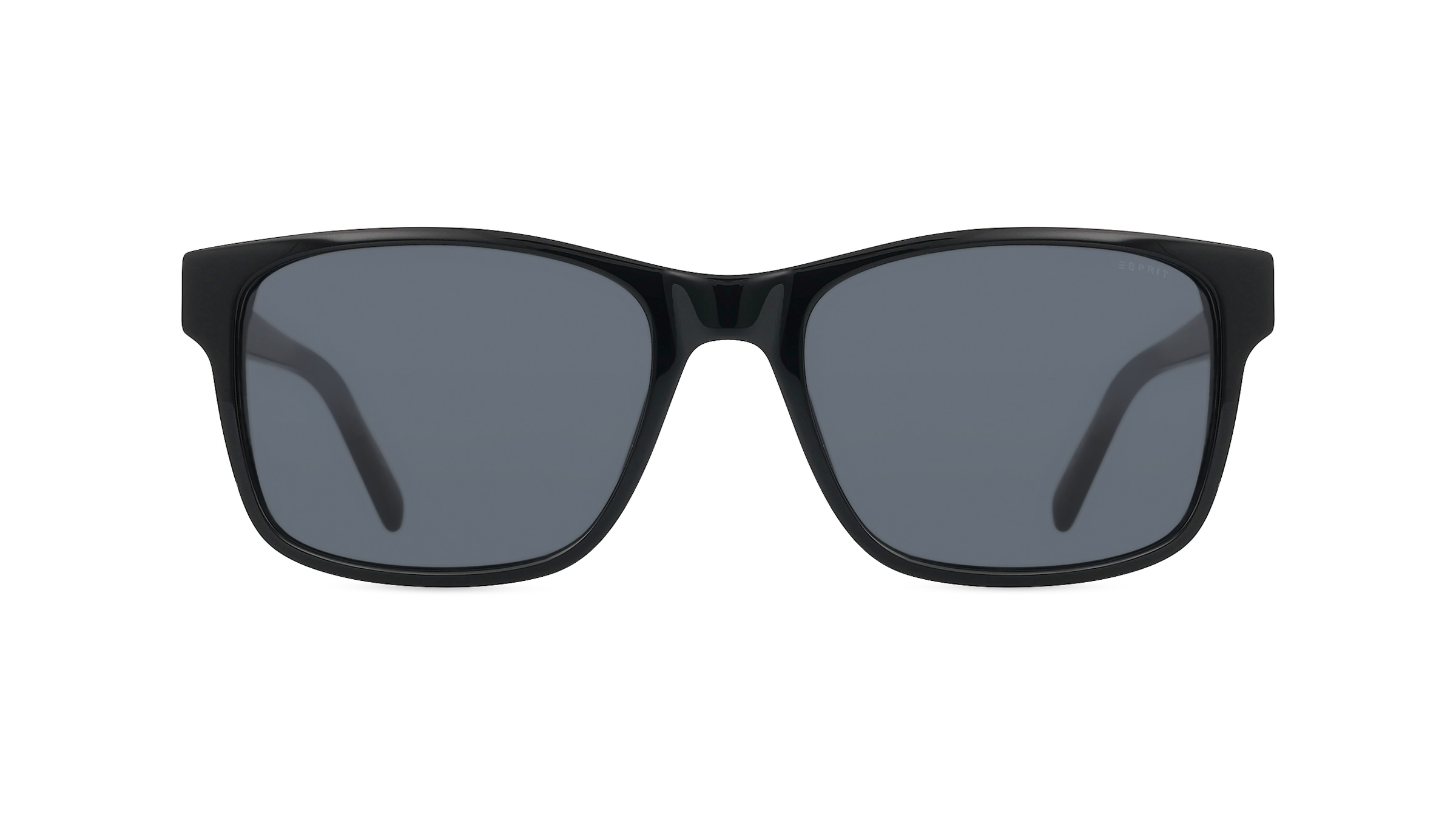 Esprit 40081 Herren-Sonnenbrille Vollrand Eckig Kunststoff-Gestell, Schwarz