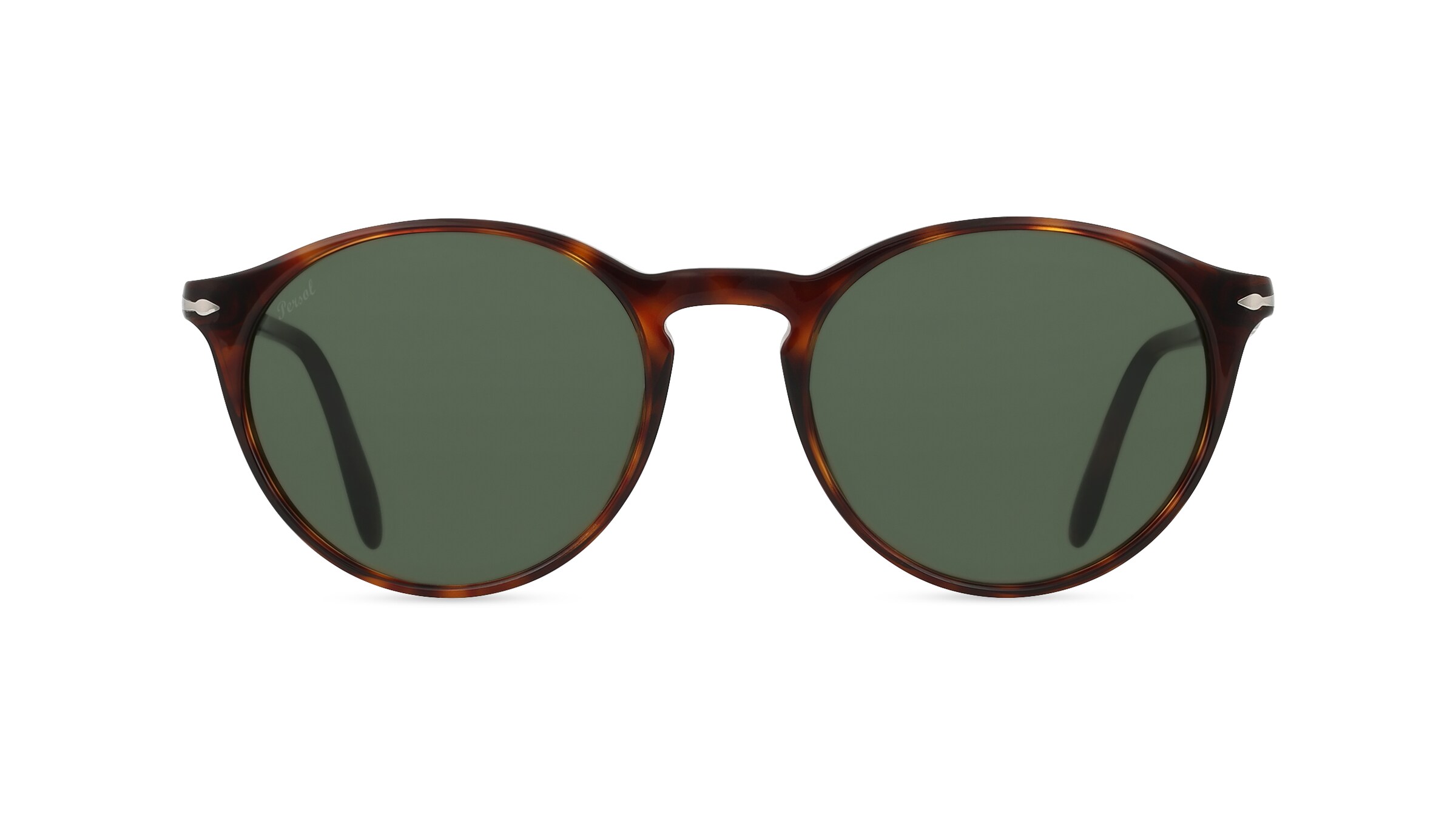 Persol 0PO3092SM Herren-Sonnenbrille Vollrand Panto Acetat-Gestell, braun