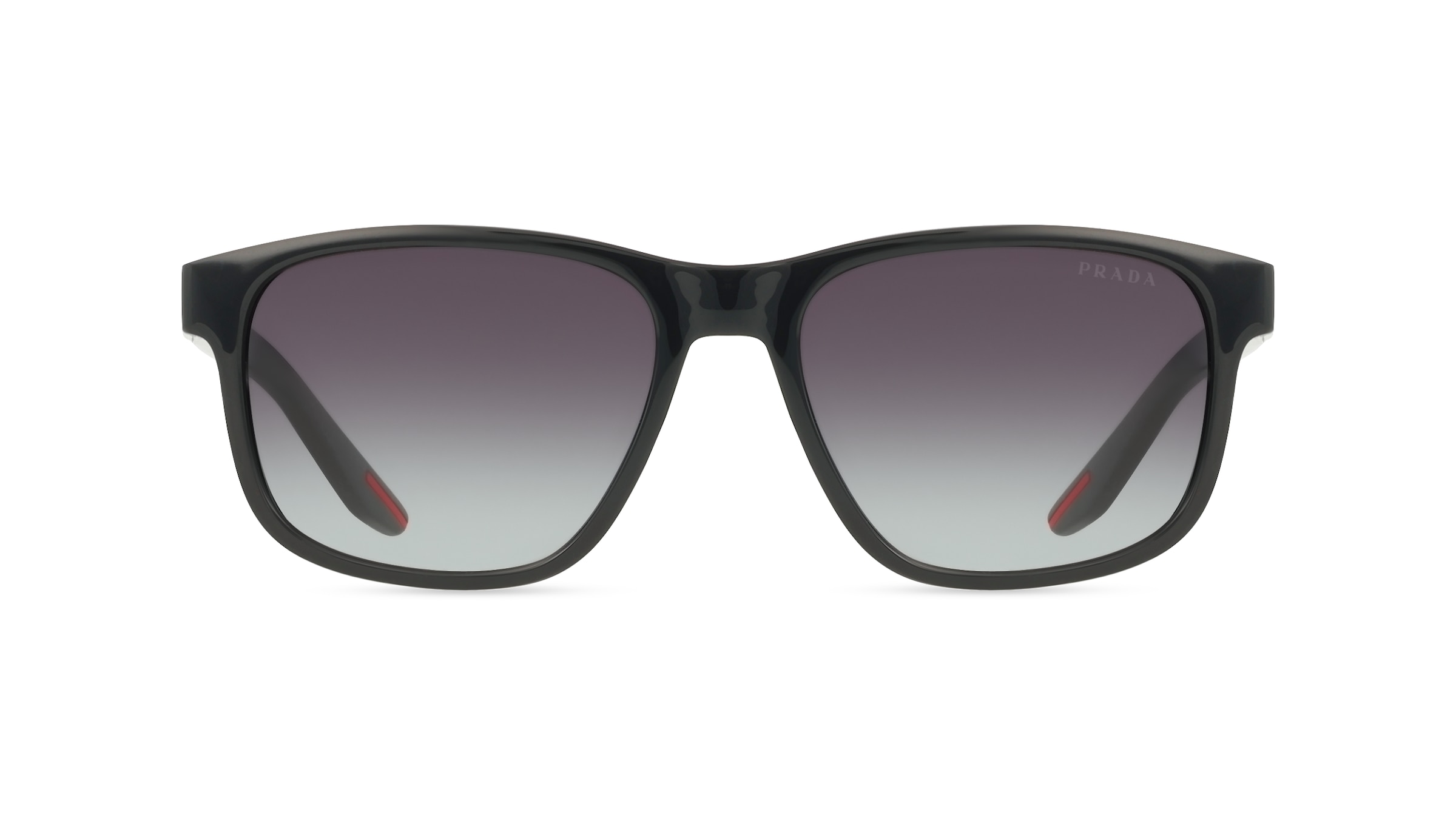 Prada Linea Rossa PS06YS Herren-Sonnenbrille Vollrand Pilot Kunststoff-Gestell, schwarz