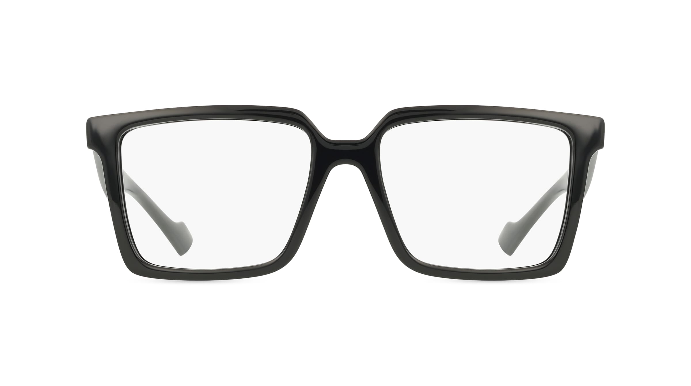 Gucci GG1540O GG GENERATION LIGHT Herren-Brille inkl. Gläser Vollrand Eckig Kunststoff-Gestell 55mm/18mm/145mm, schwarz