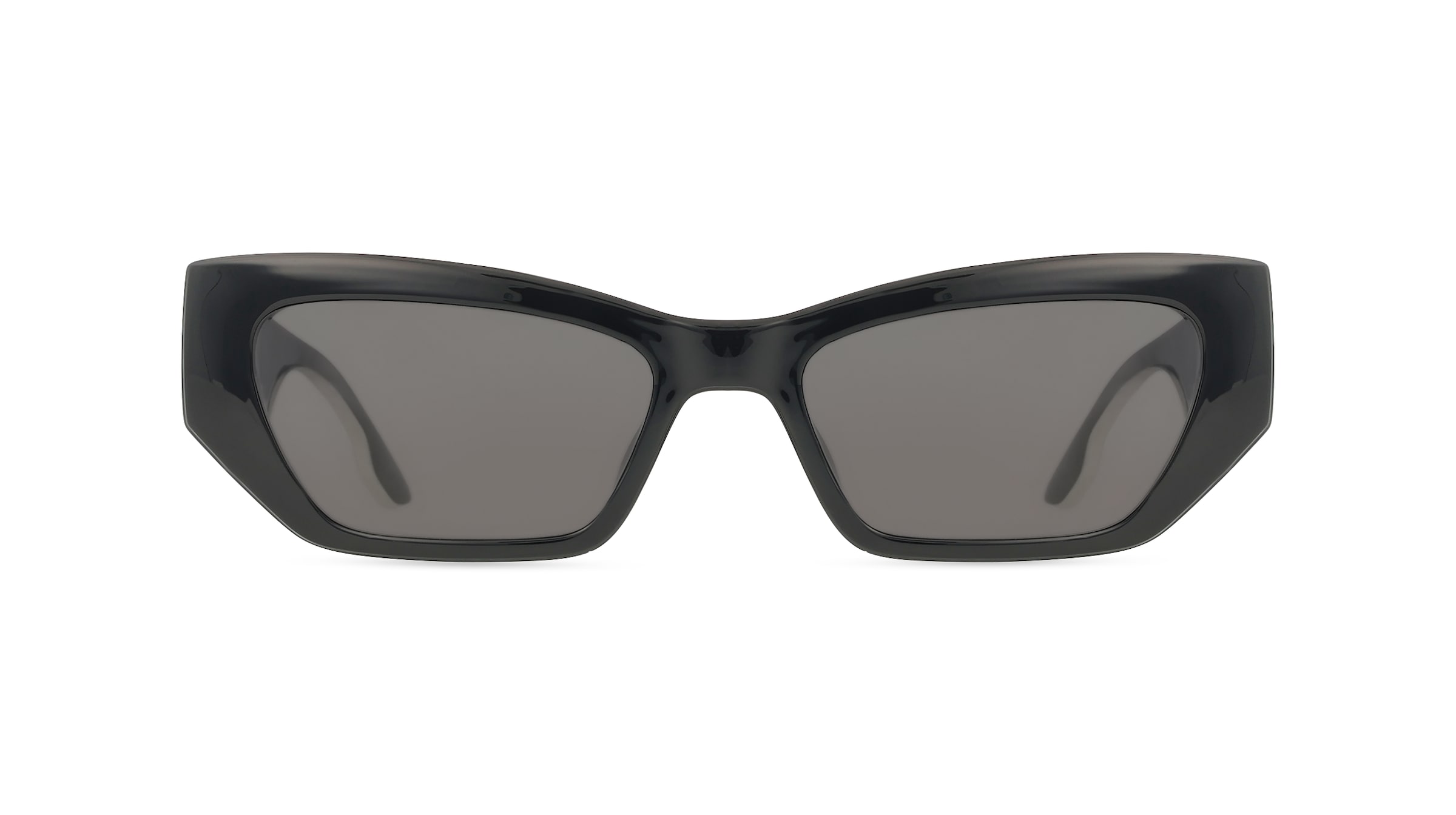 Karl Lagerfeld KL6160S Damen-Sonnenbrille Vollrand Schmal Kunststoff-Gestell, schwarz