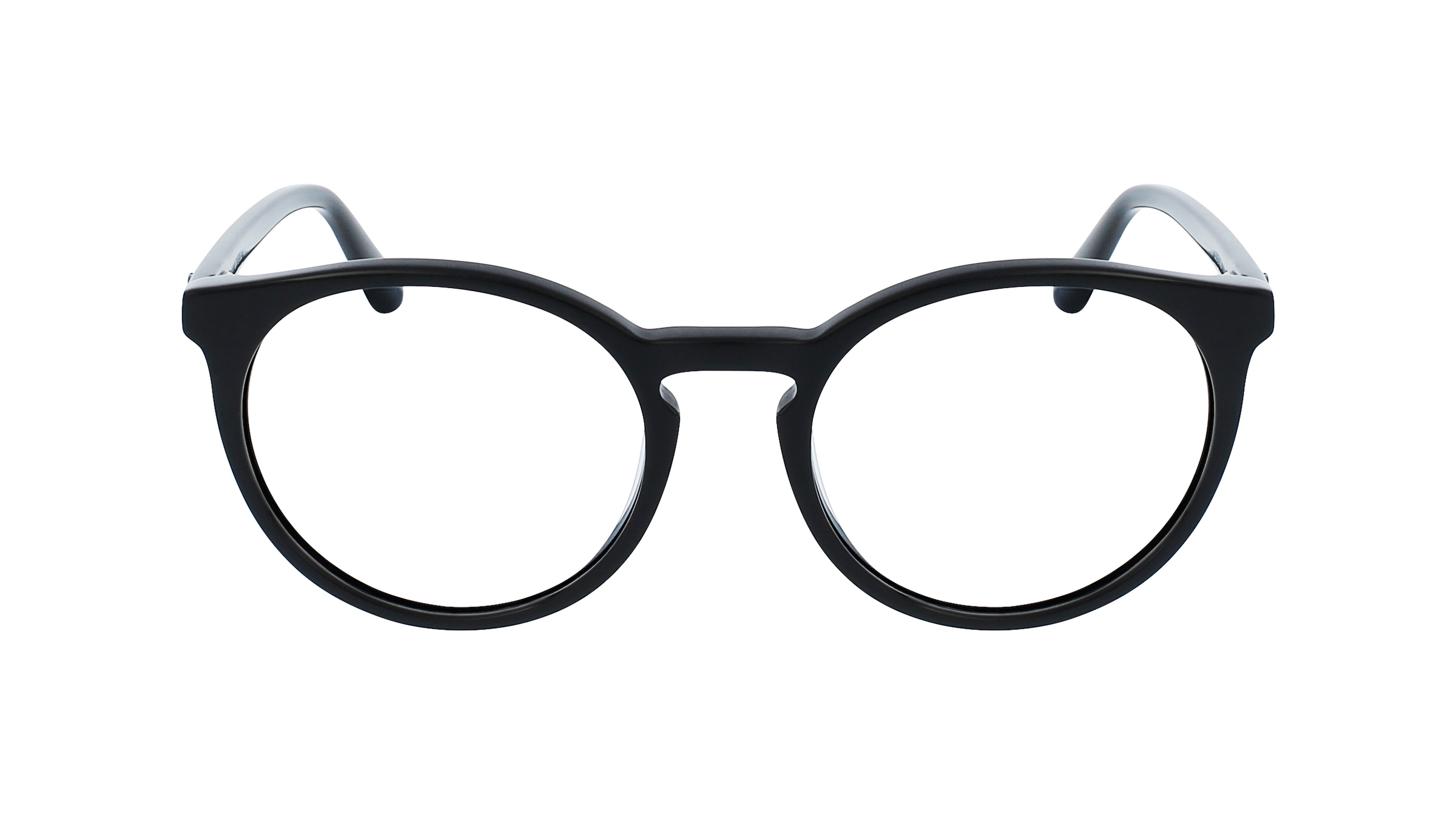 Guess GU2870 Unisex-Brille inkl. Gläser Vollrand Rund Kunststoff-Gestell 53mm/19mm/140mm, schwarz