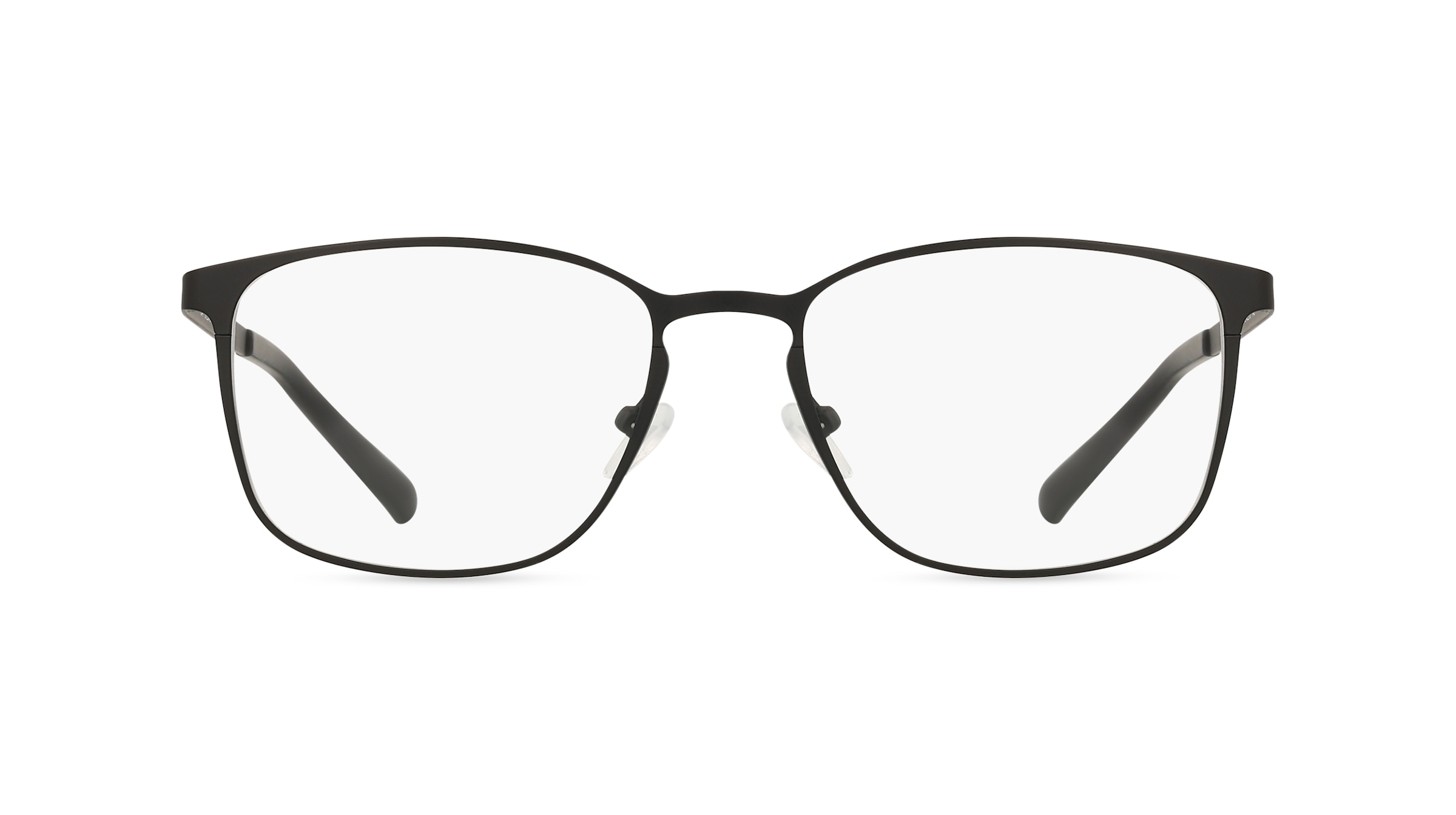 Fielmann LD 034 CL Herren-Brille inkl. Gläser Vollrand Eckig Edelstahl-Gestell 54mm/18mm/145mm, schwarz