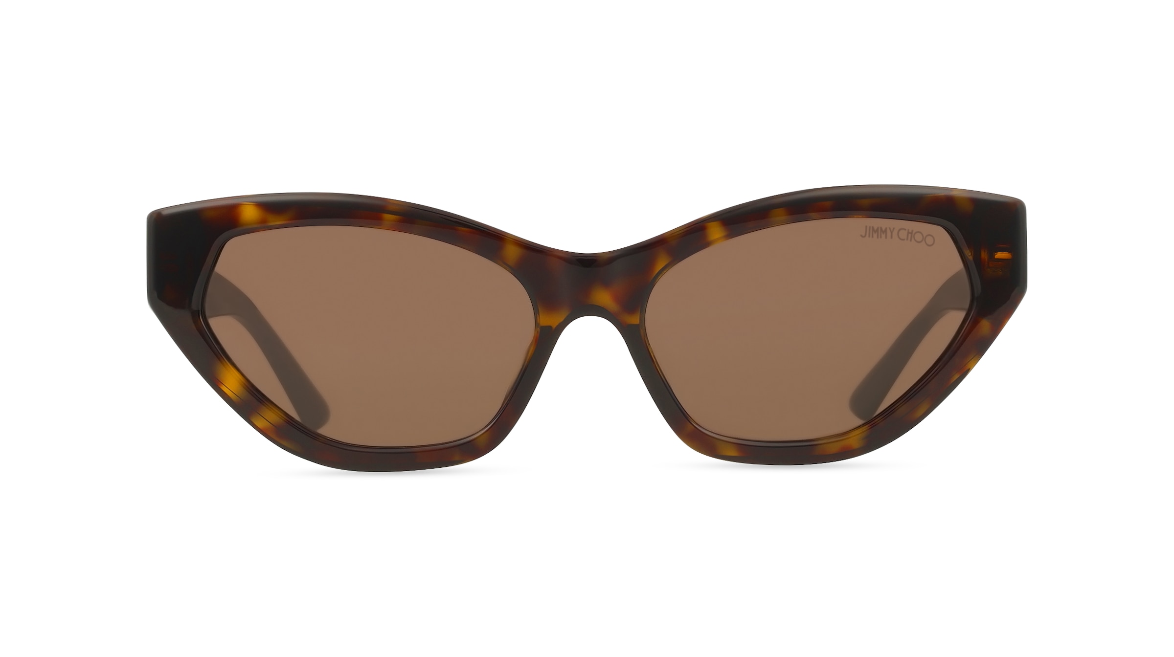 Jimmy Choo JC5022B Damen-Sonnenbrille Vollrand Cat Eye Acetat-Gestell, braun