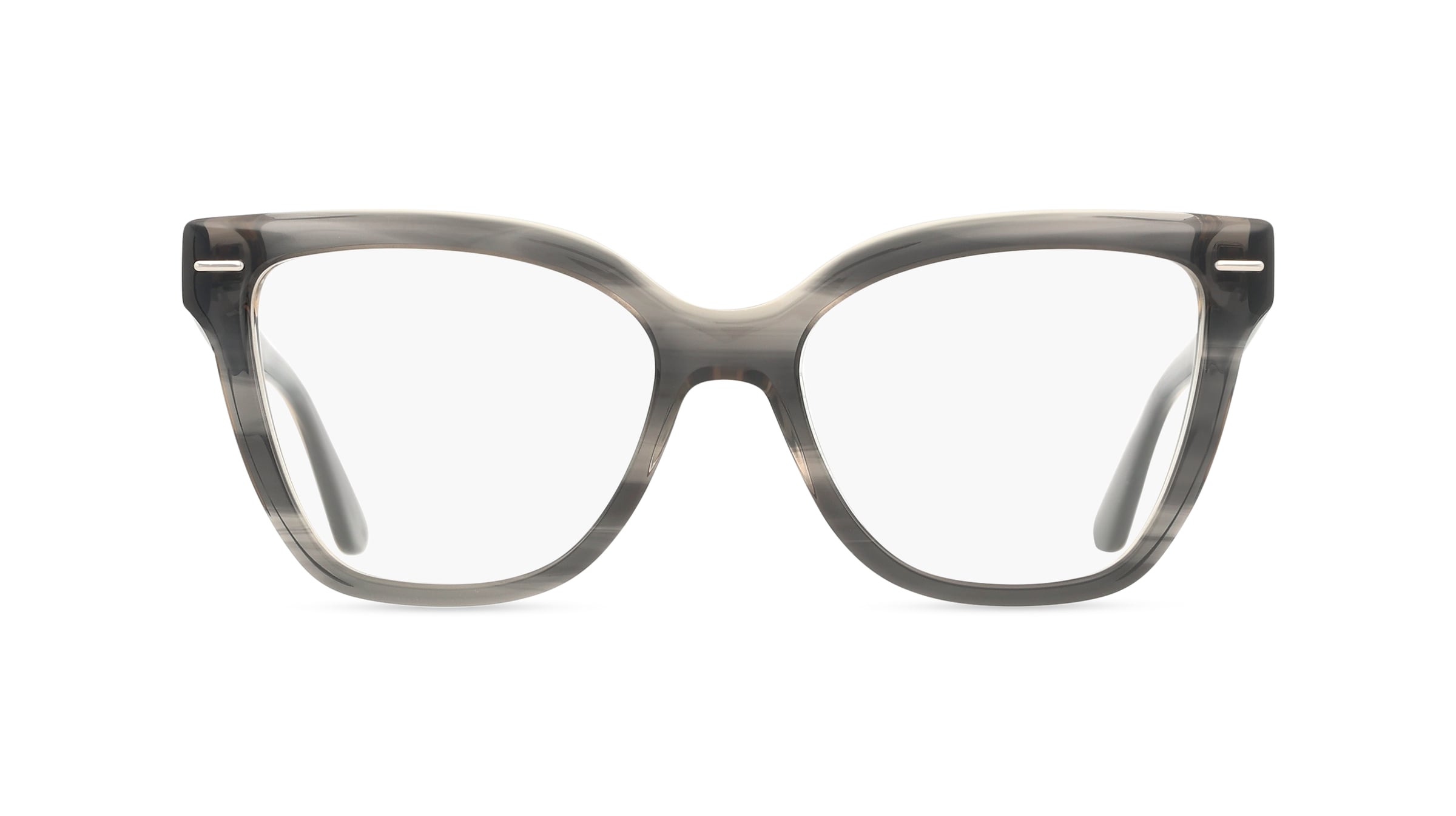 Calvin Klein CK23543 Unisex-Brille inkl. Gläser Vollrand Cateye Acetat-Gestell 54mm/17mm/140mm, grau