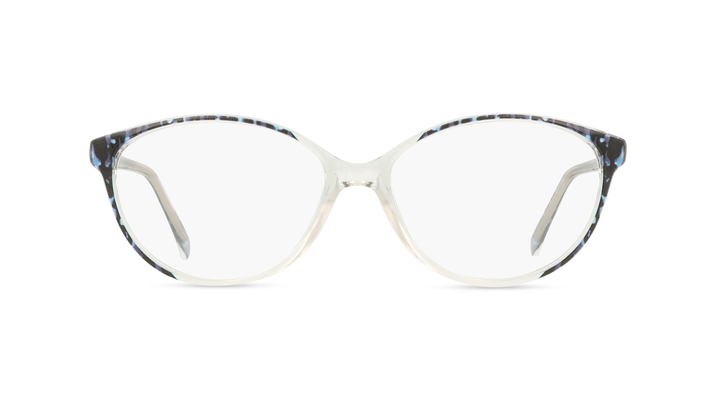 Fielmann MC 612 CL Damen-Brille inkl. Gläser Vollrand Oval Propionat-Gestell 54mm/15mm/140mm, transparent