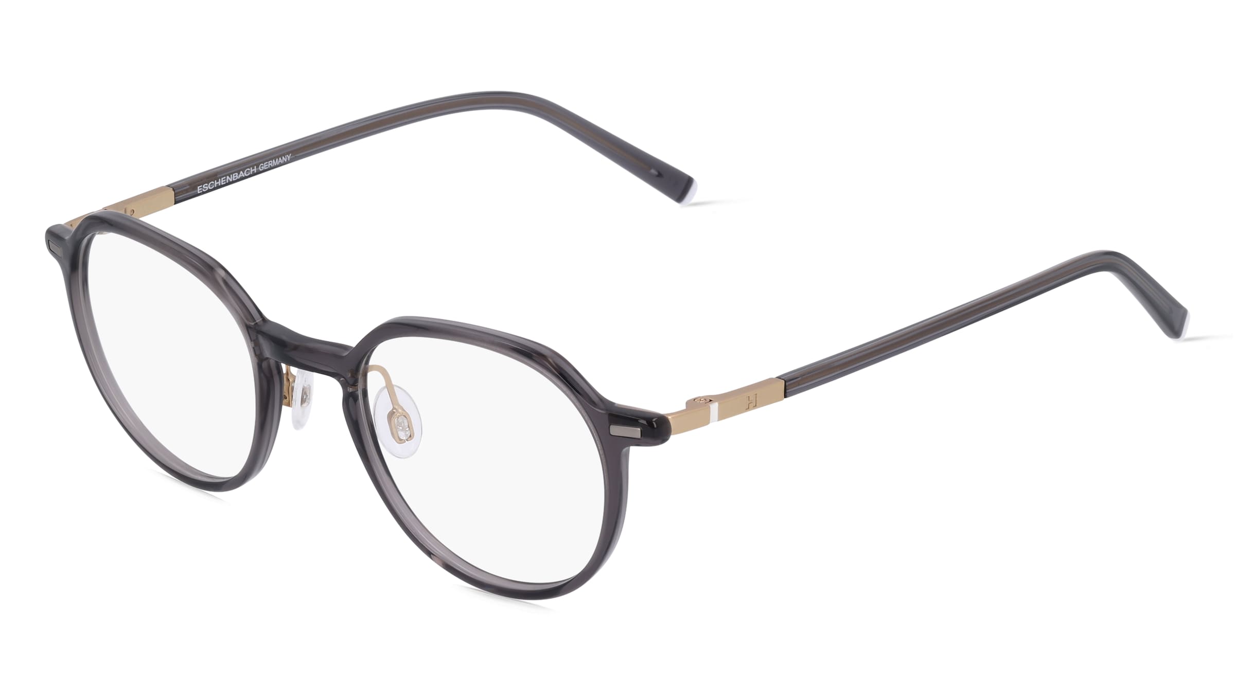 Humphrey’s eyewear 581121 Herren-Brille inkl. Gläser Vollrand Quadratisch Kunststoff-Gestell 47/21/140, Grau