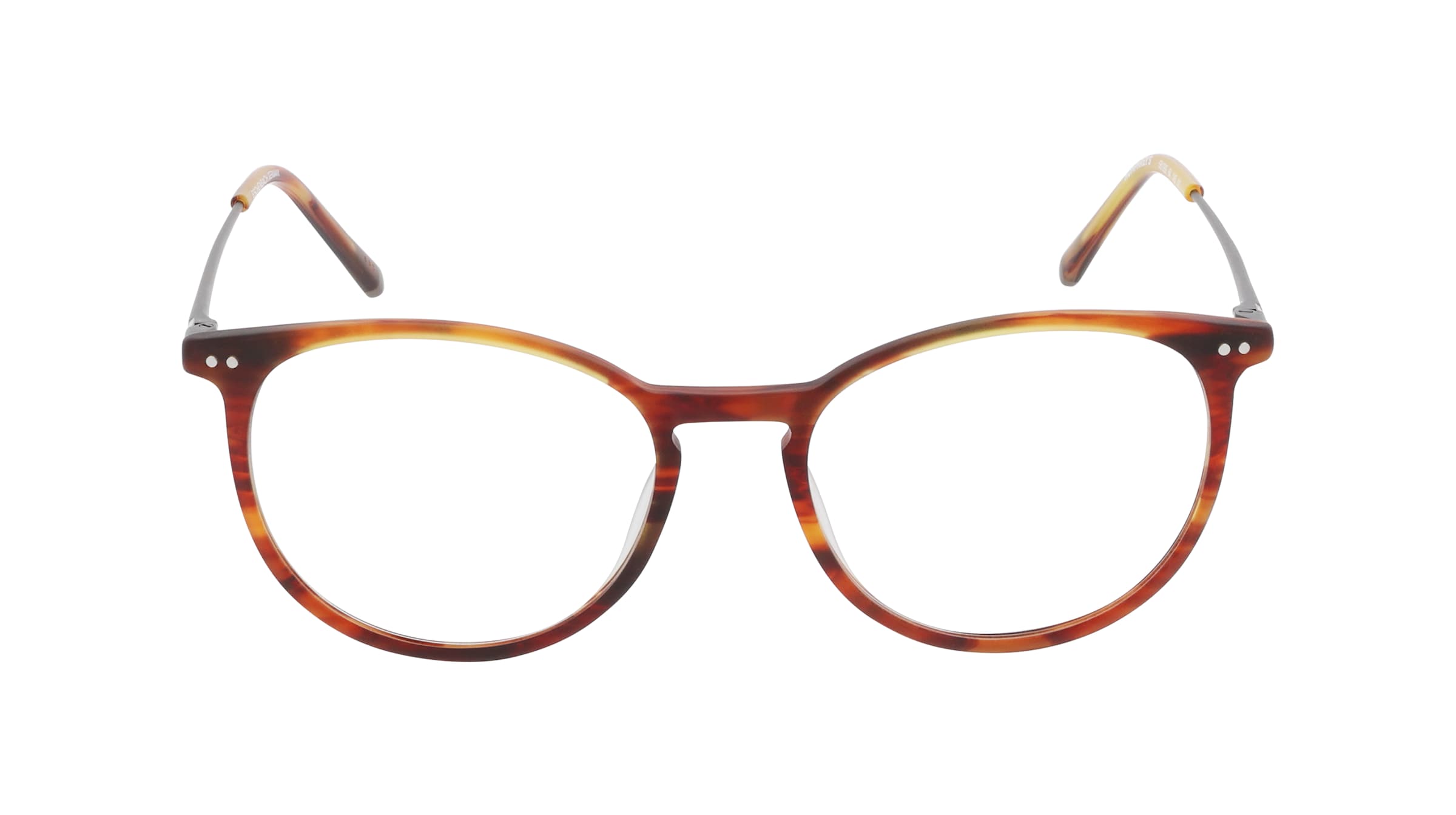 HUMPHREY’S eyewear 581069 Damen-Brille inkl. Gläser Vollrand Panto Acetat-Gestell 51mm/17mm/145mm, Havanna