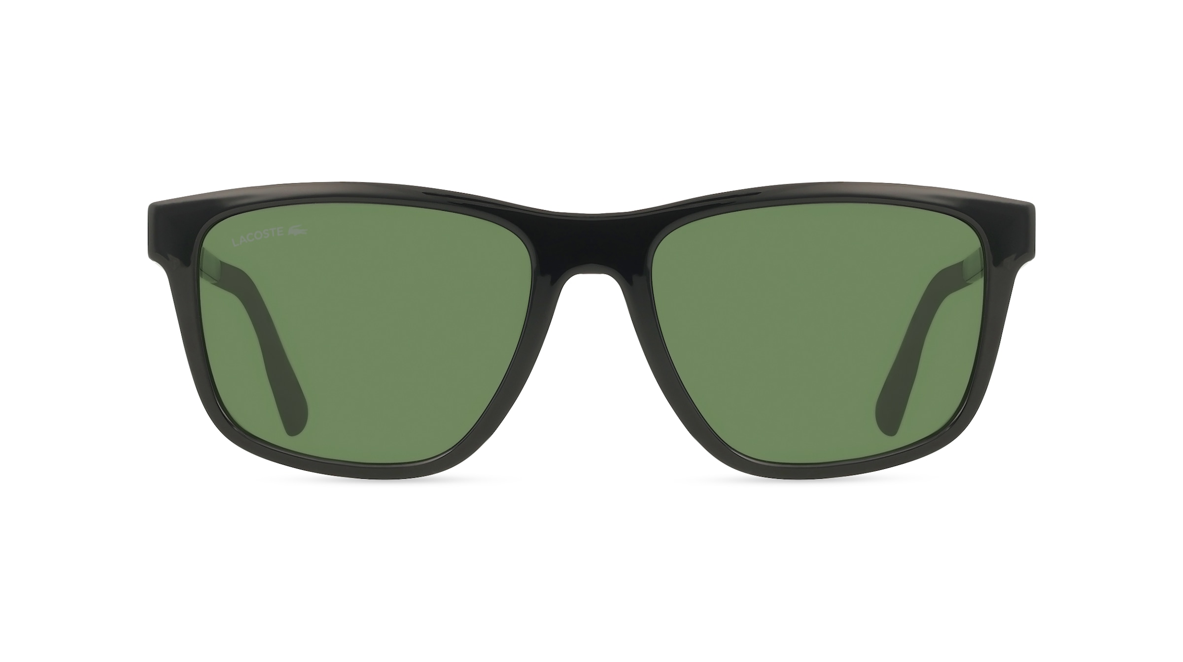 Lacoste L6078S Herren-Sonnenbrille Vollrand Eckig Kunststoff-Gestell, schwarz